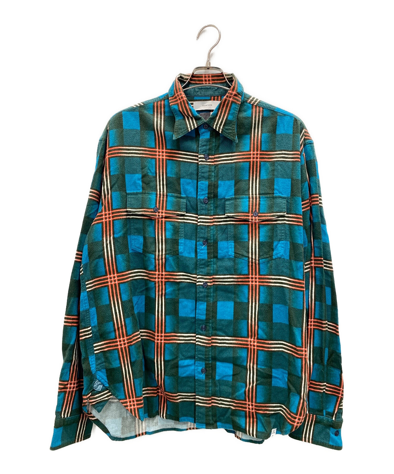 FACETASM(ファセッタズム) サイズ:0 20SS CHECK SHIRT YA-SH-U08