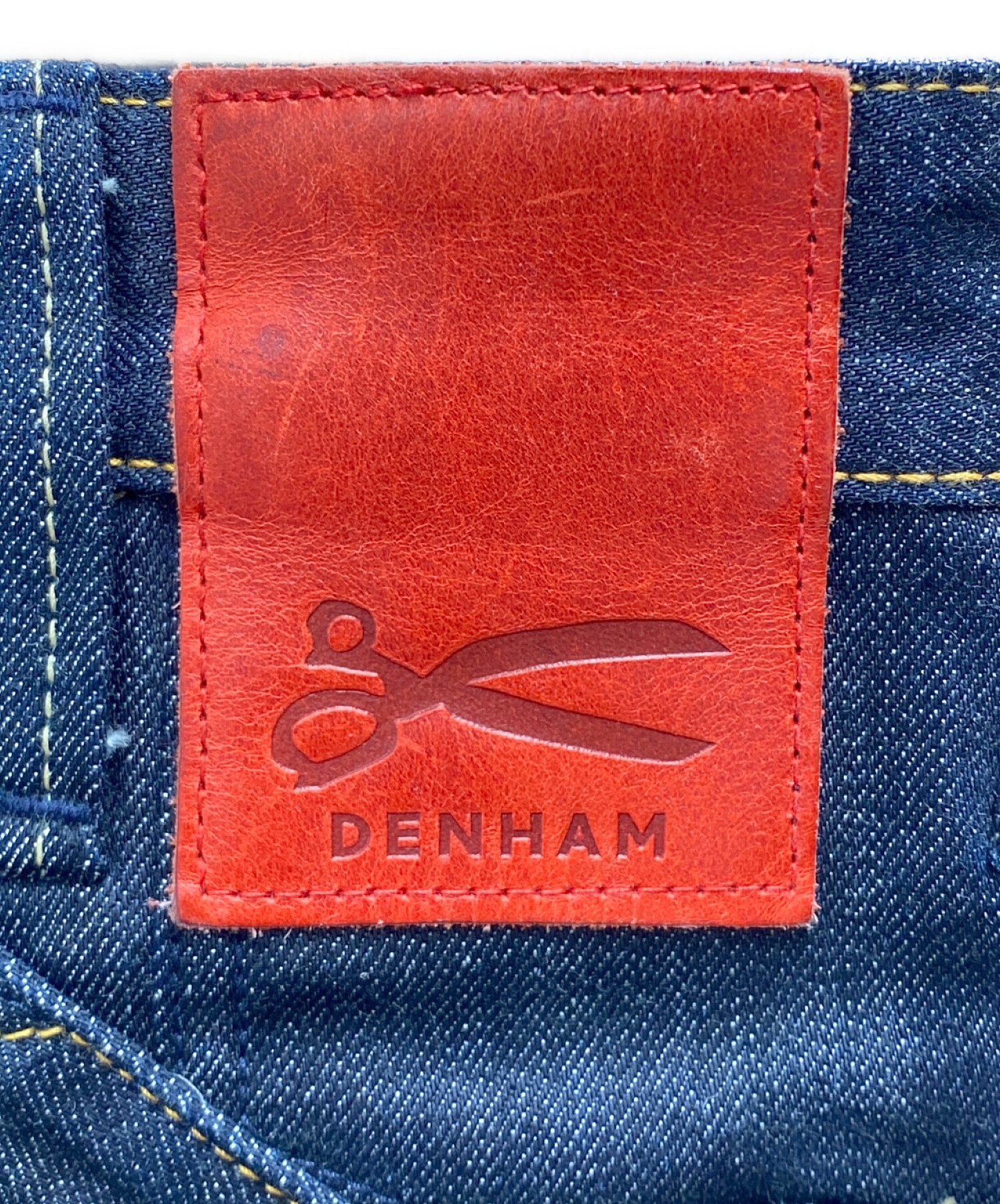 中古・古着通販】Denham (デンハム) クロスバックル立体裁断デニム