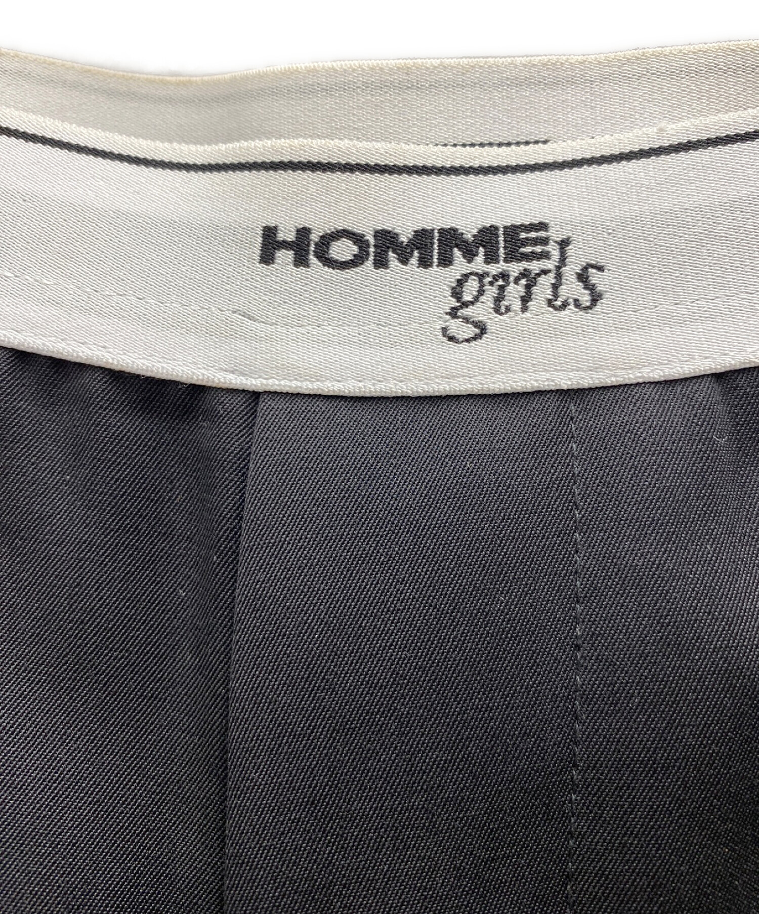 中古・古着通販】HOMME girls (オムガールズ) ジャガードトラウザーズ