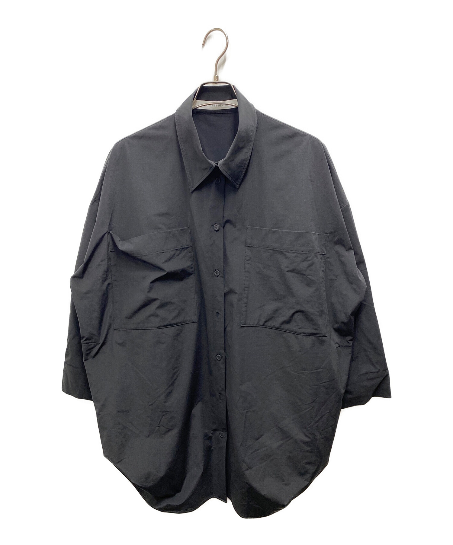 COGTHEBIGSMOKE (コグザビッグスモーク) オーバーサイズシャツ ブラック サイズ:記載なし