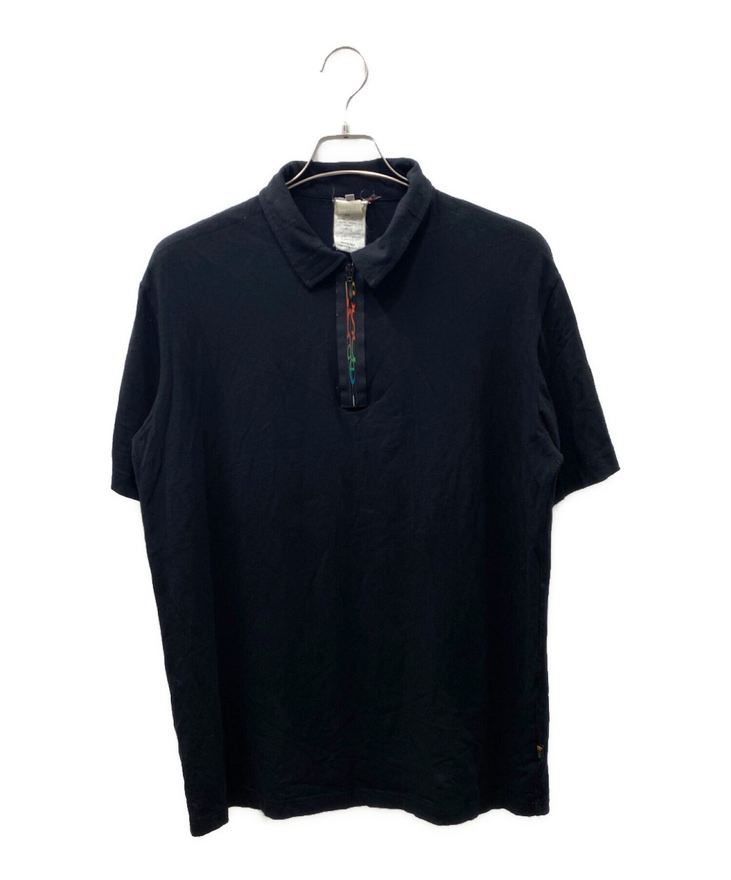 中古・古着通販】VERSACE CLASSIC (ヴェルサーチクラシック) ジップポロシャツ ブラック サイズ:XXL｜ブランド・古着通販  トレファク公式【TREFAC FASHION】スマホサイト