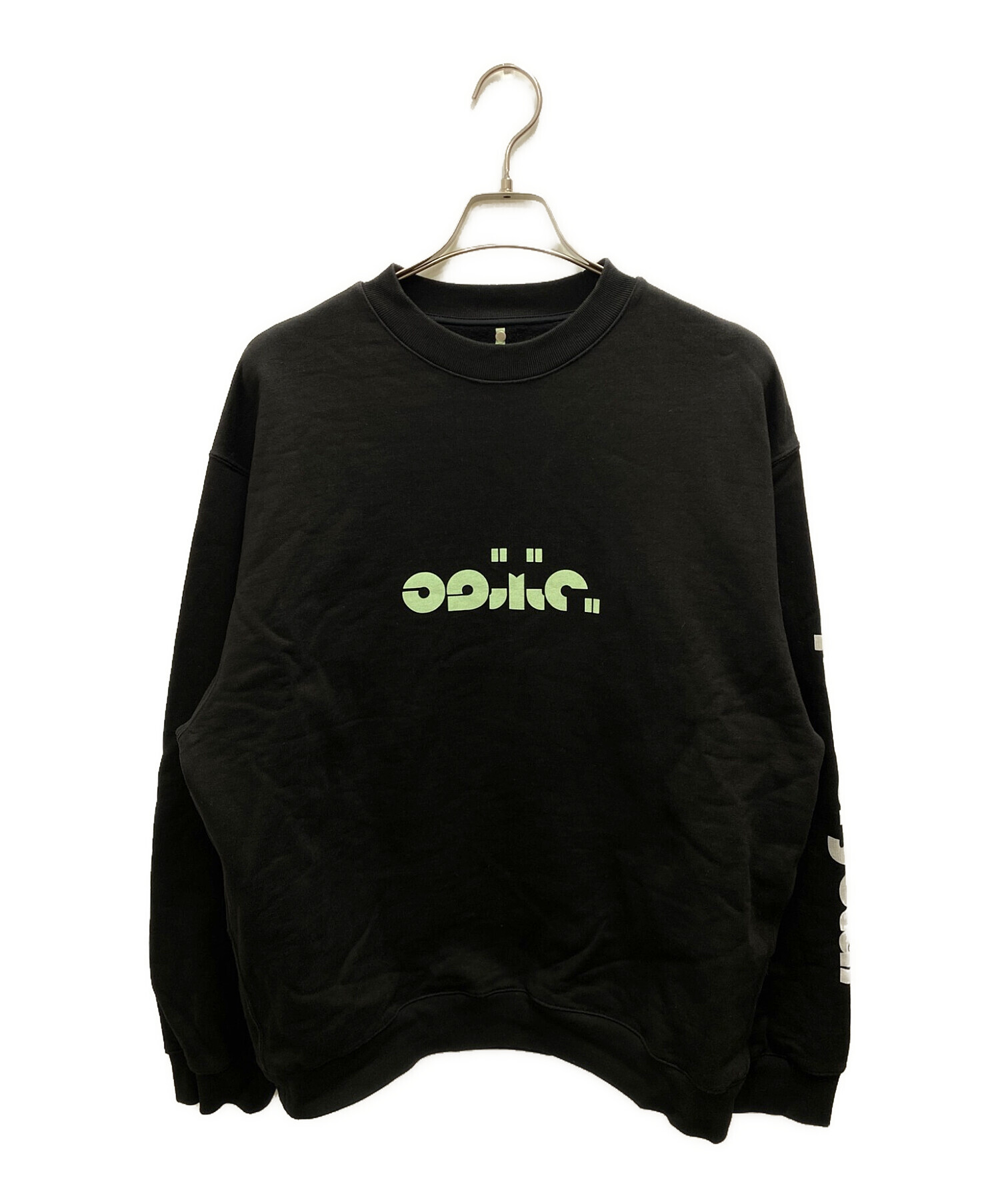 中古・古着通販】OAMC (オーエーエムシー) COMBINE CREWNECK ブラック