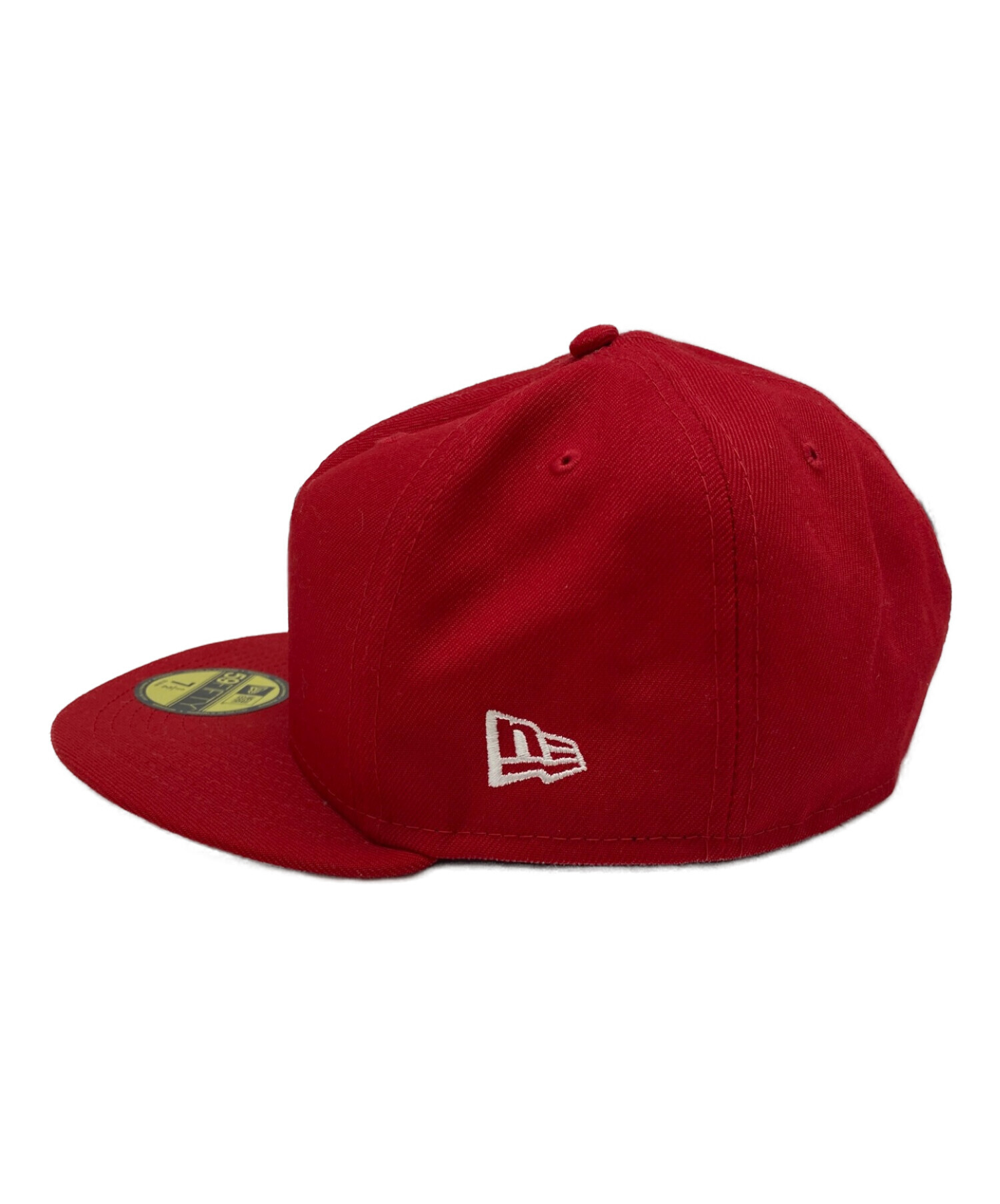 SUPREME (シュプリーム) New Era (ニューエラ) ツノ S Logo New Era Cap Sロゴキャップ レッド サイズ:7