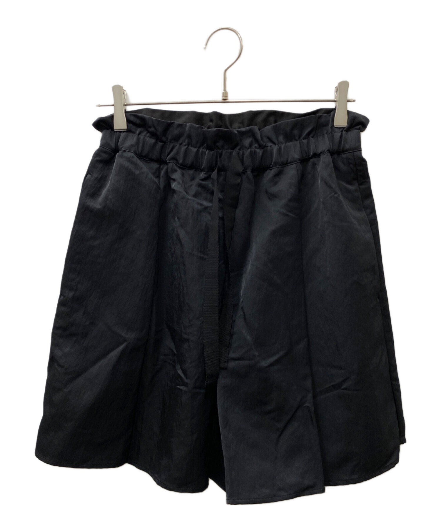ENFOLD (エンフォルド) MINI-SKIRT PANTS ブラック サイズ:38