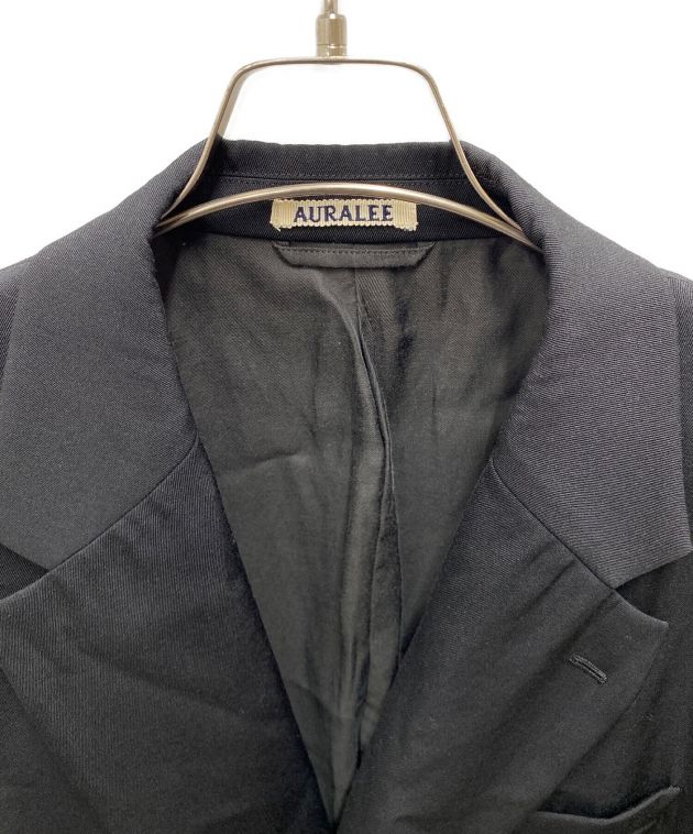 AURALEE (オーラリー) テーラードジャケット ブラック サイズ:5