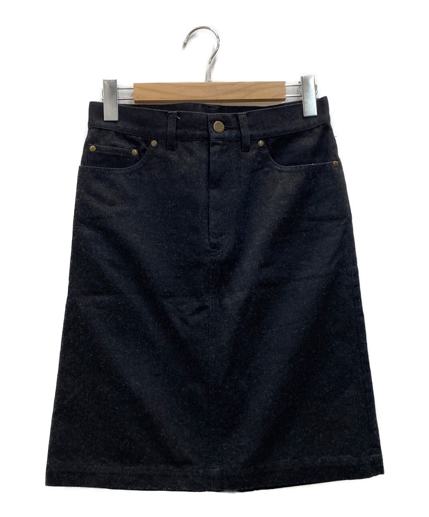 TAO COMME des GARCONS (タオ コムデギャルソン) 台形スカート ブラック サイズ:ｓｓ
