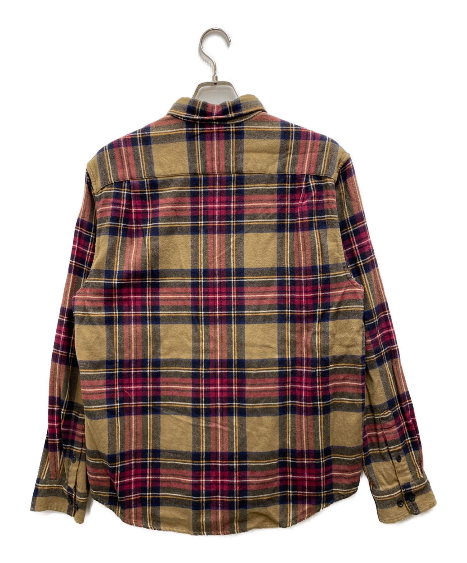 SUPREME (シュプリーム) Tartan Flannel Shirt ブラウン サイズ:M