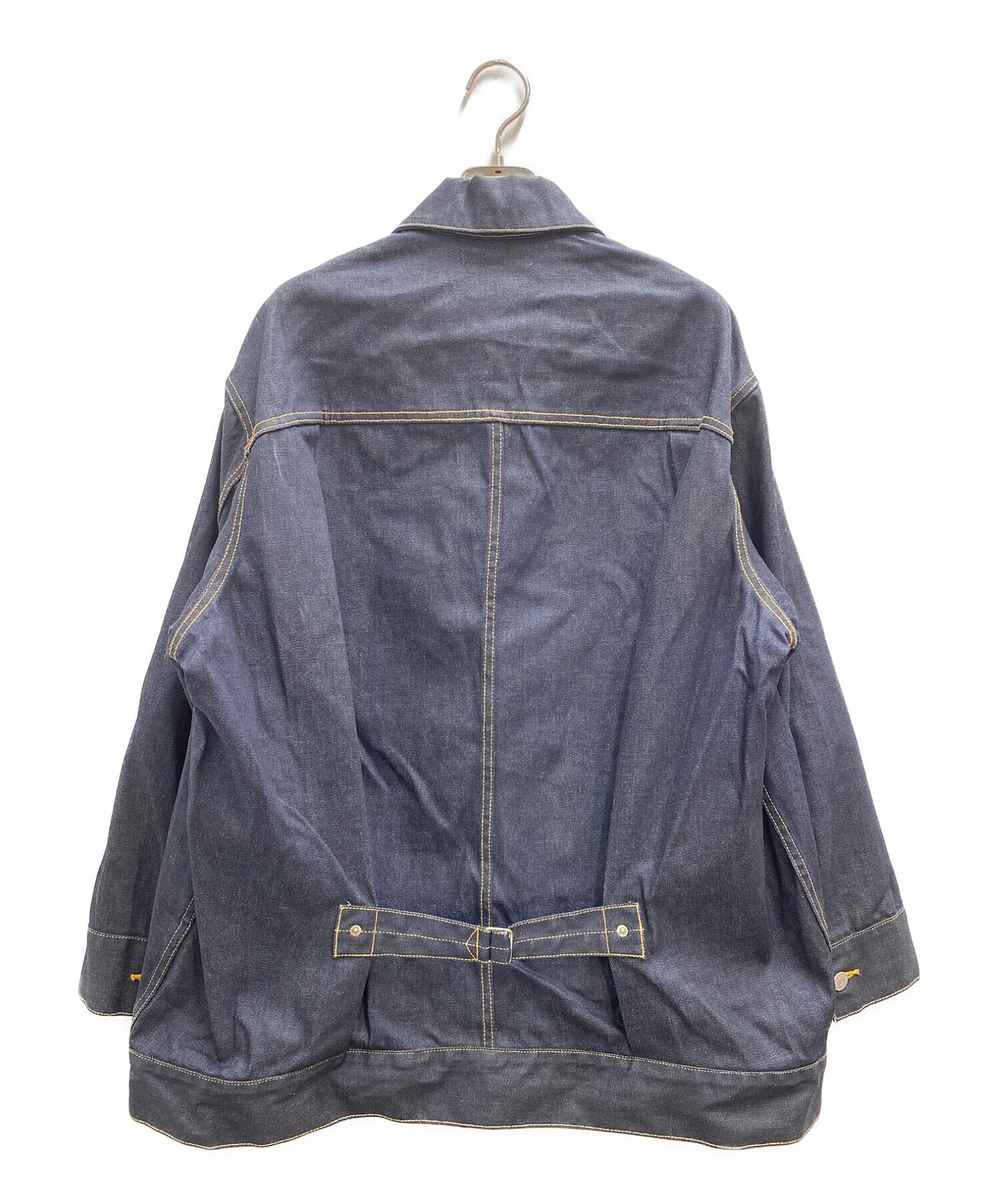 beautiful people (ビューティフルピープル) selvedge denim big blouson インディゴ サイズ:38