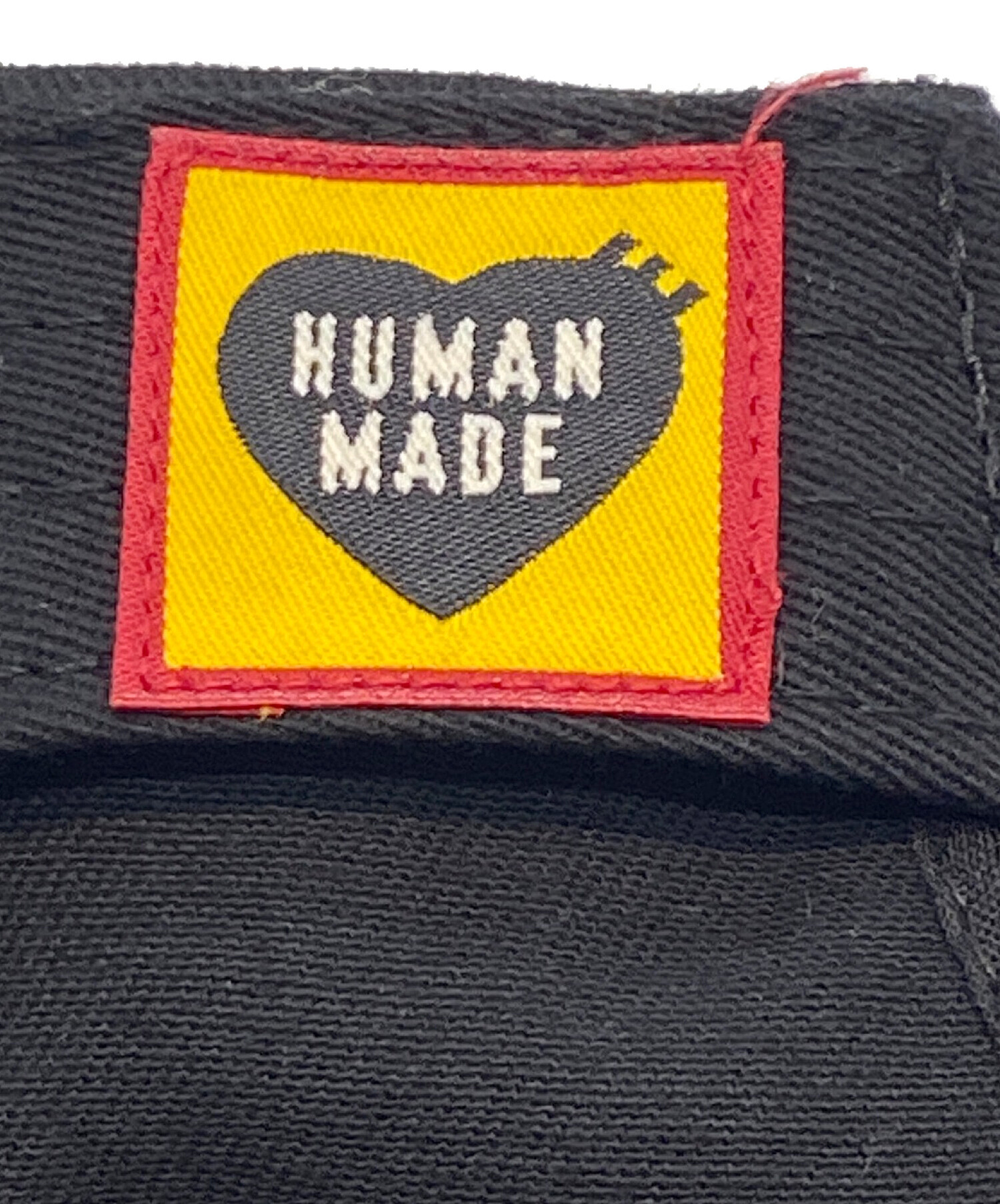 HUMAN MADE (ヒューマンメイド) ベアプリントキャップ ブラック