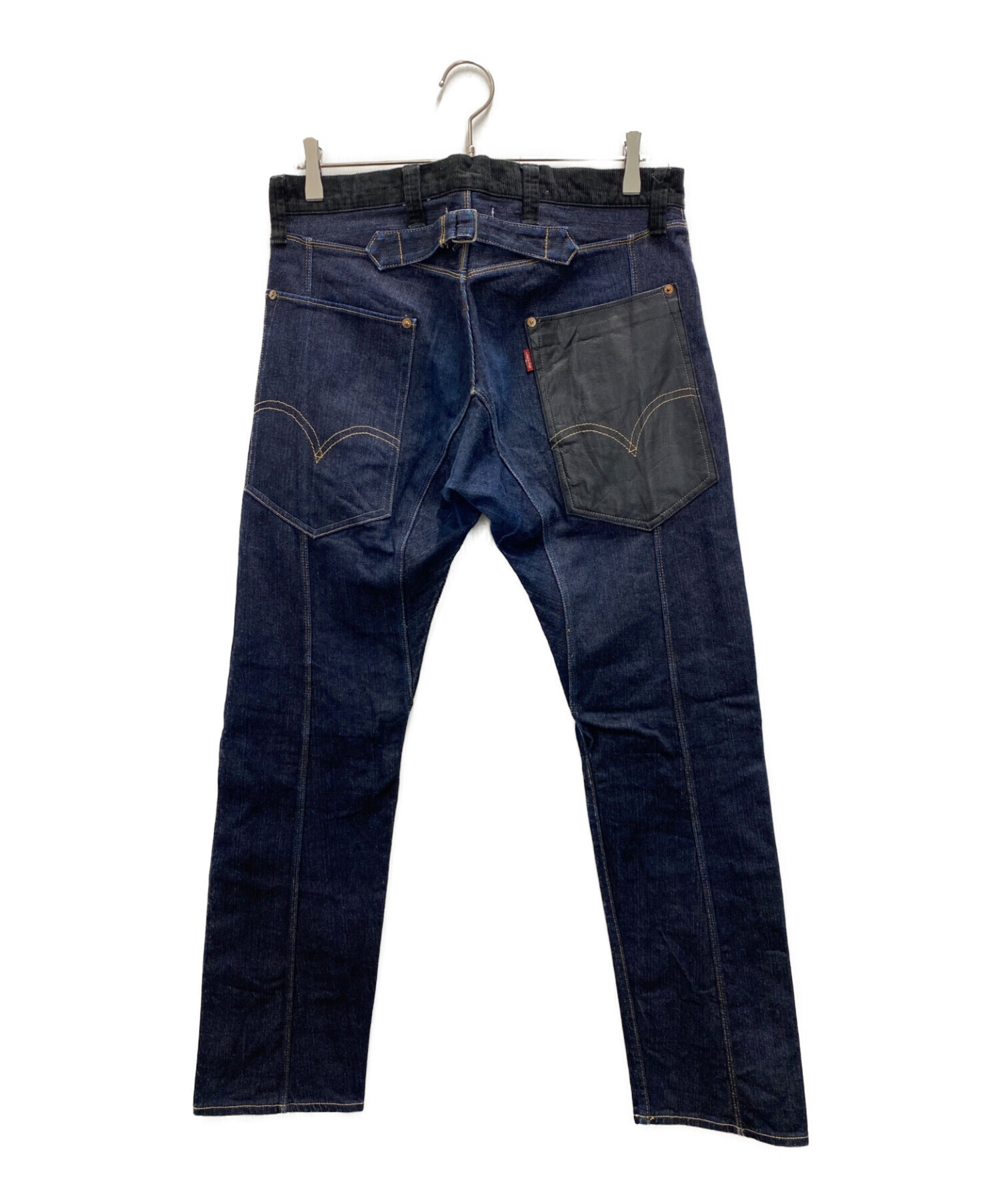 中古・古着通販】eYe COMME des GARCONS JUNYAWATANABE MAN (アイ コム デ ギャルソン ジュンヤ ワタナベ  マン) LEVI'S (リーバイス) 切替デニムパンツ インディゴ サイズ:M｜ブランド・古着通販 トレファク公式【TREFAC  FASHION】スマホサイト