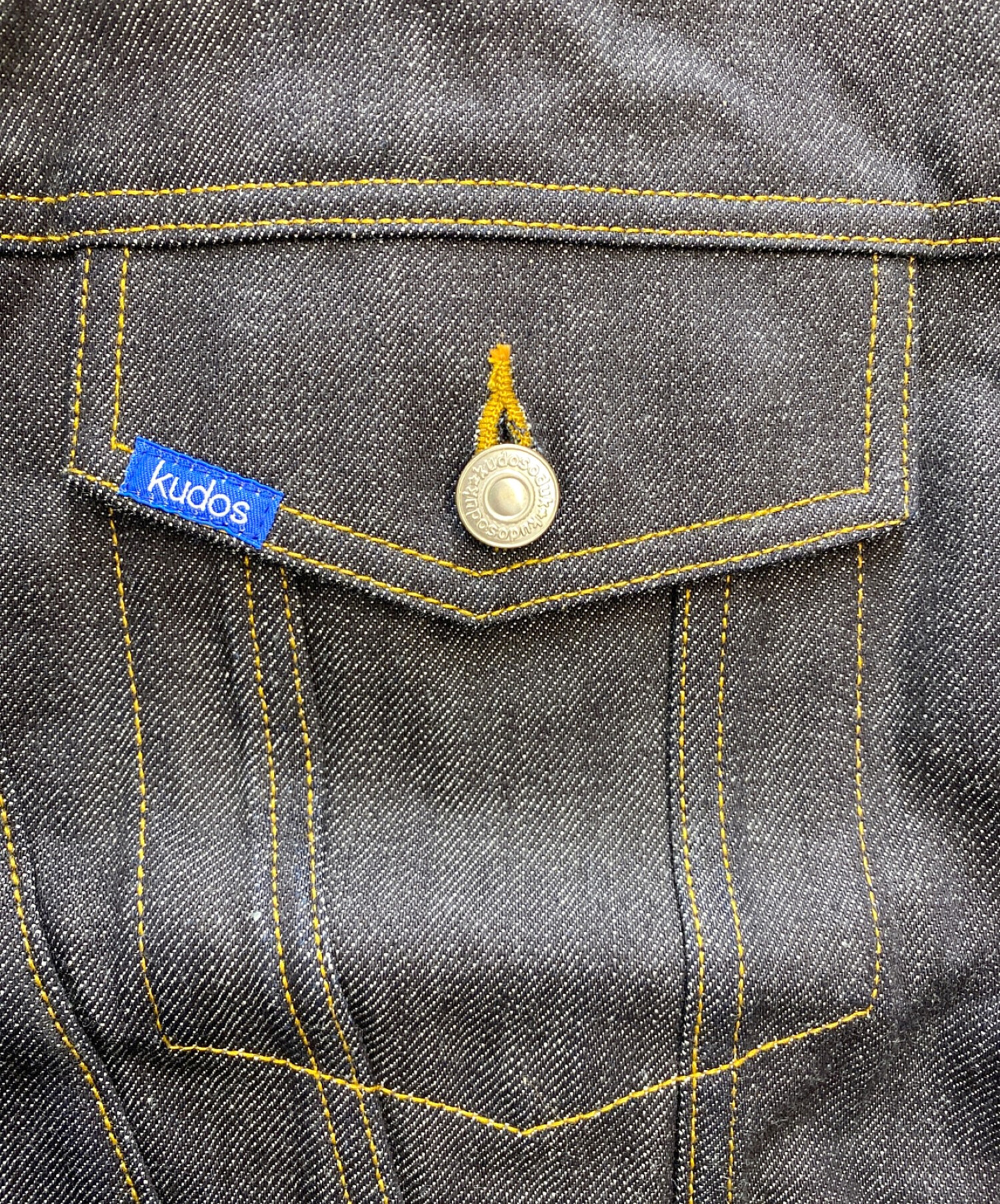 中古・古着通販】kudos (クードス) TWISTED DENIM JACKET インディゴ