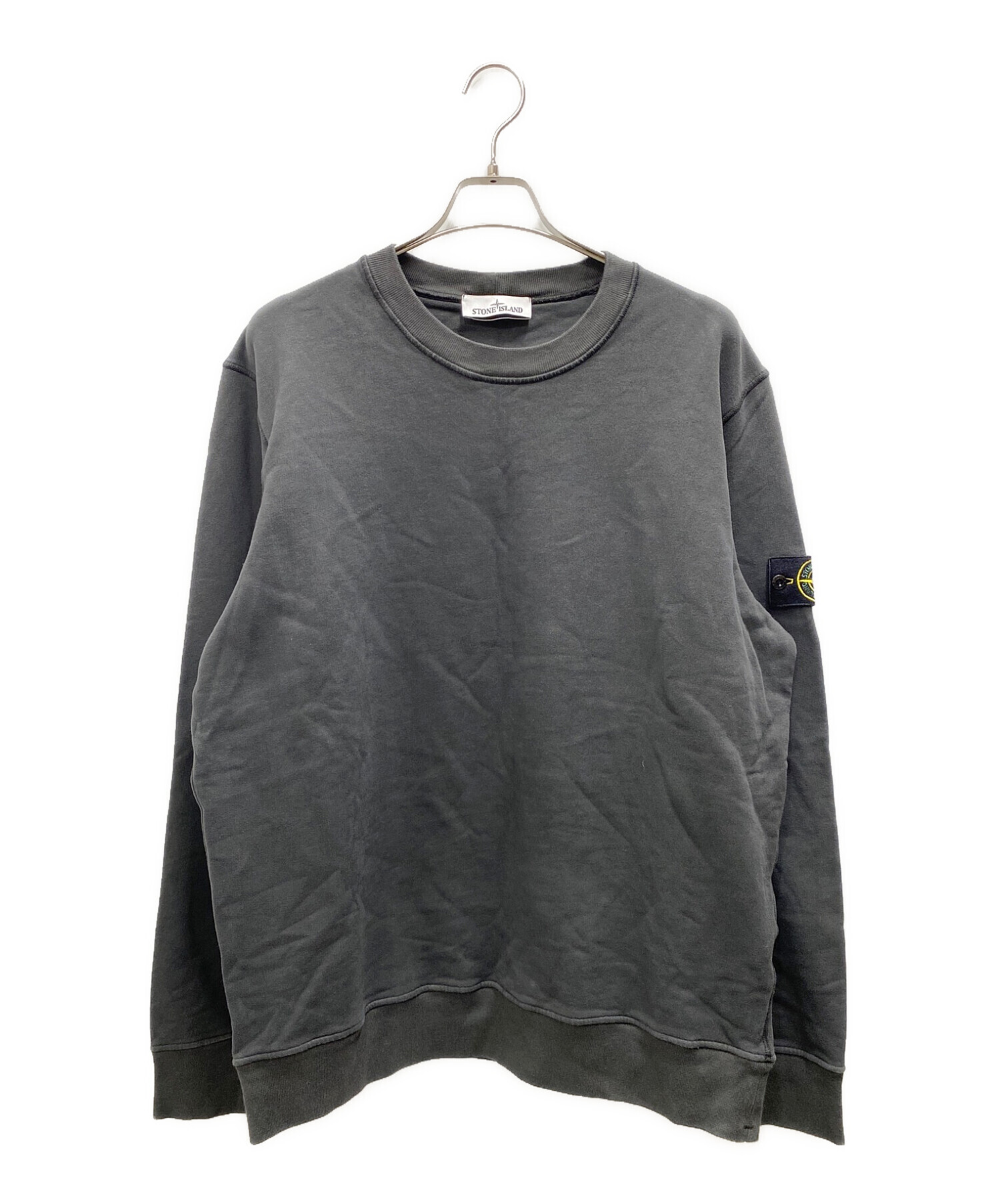 中古・古着通販】STONE ISLAND (ストーンアイランド) ロゴパッチクルー