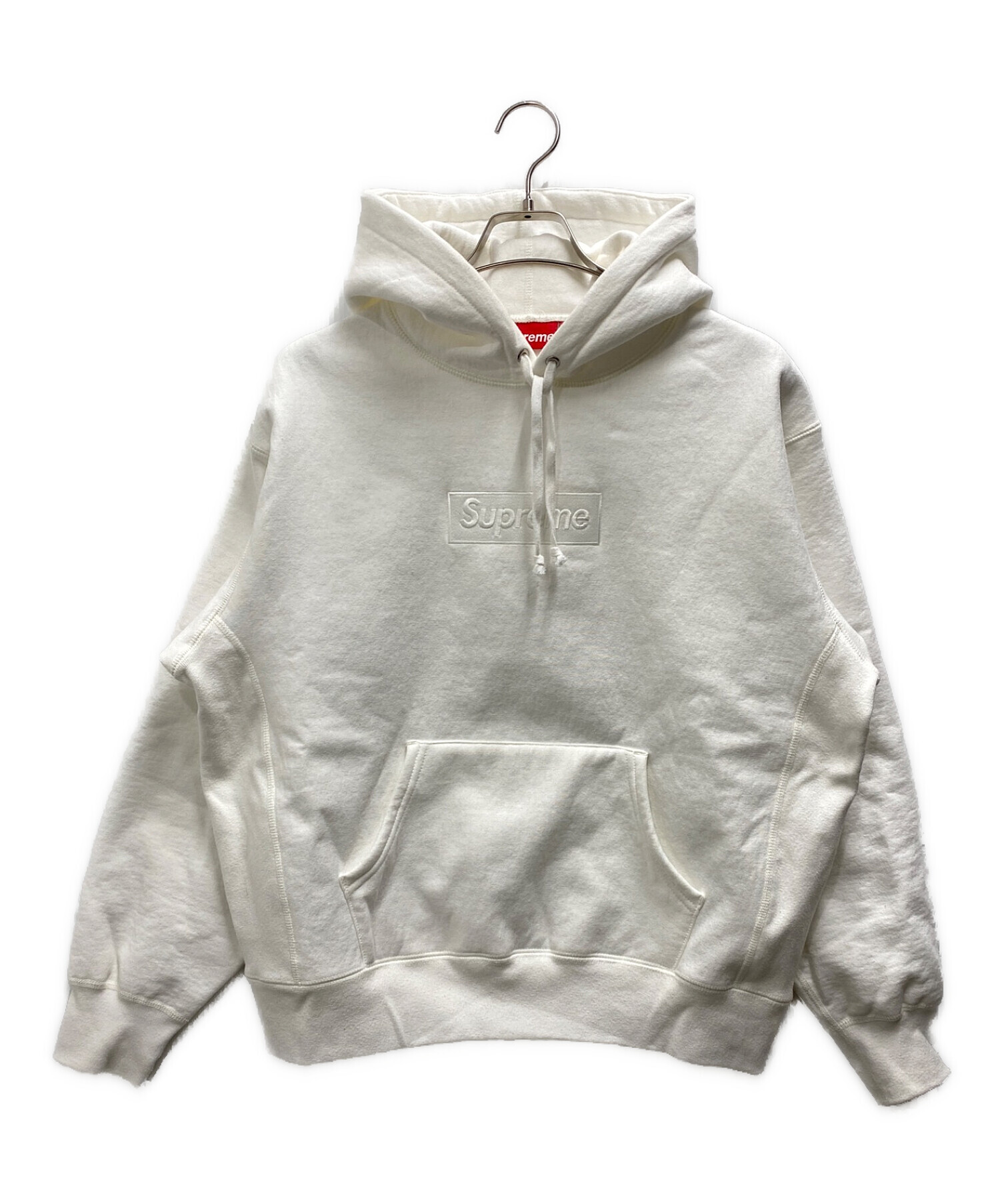 Supreme (シュプリーム) Box Logo Hooded Sweatshirt ホワイト サイズ:S