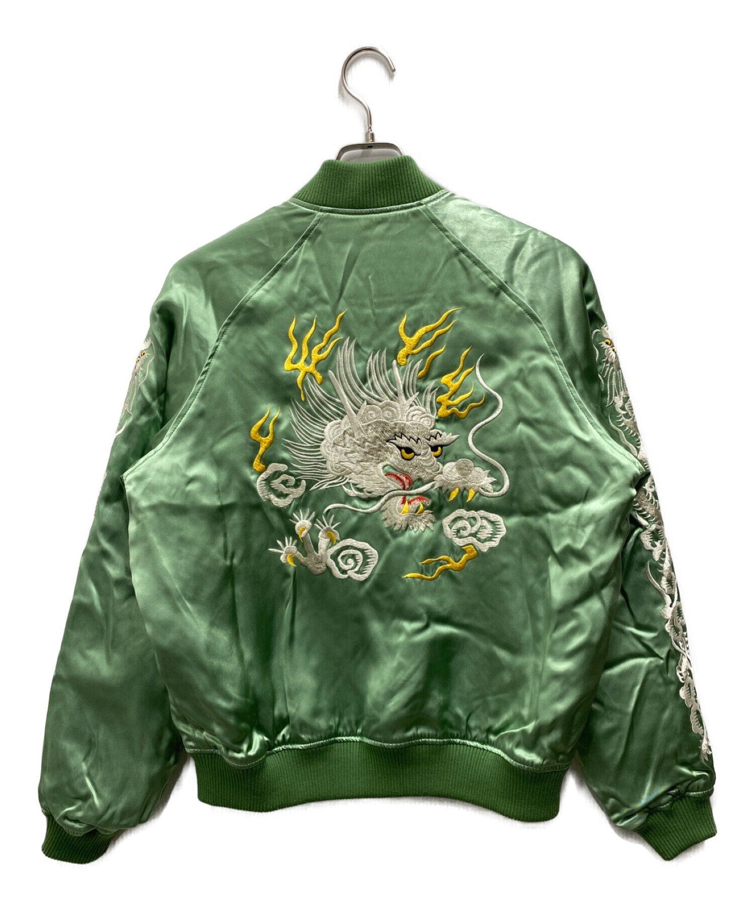Hysteric Glamour (ヒステリックグラマー) DRAGON刺繍スーベニアジャケット グリーン サイズ:L