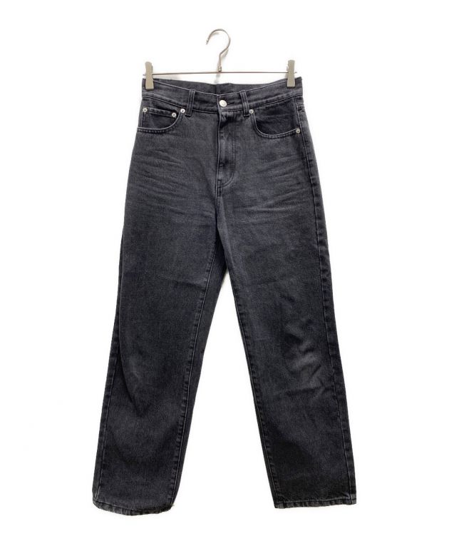 中古・古着通販】Apartment Three (アパートメントスリー) Classic Mid-rise Straight-leg Jeans  ブラック サイズ:１｜ブランド・古着通販 トレファク公式【TREFAC FASHION】スマホサイト