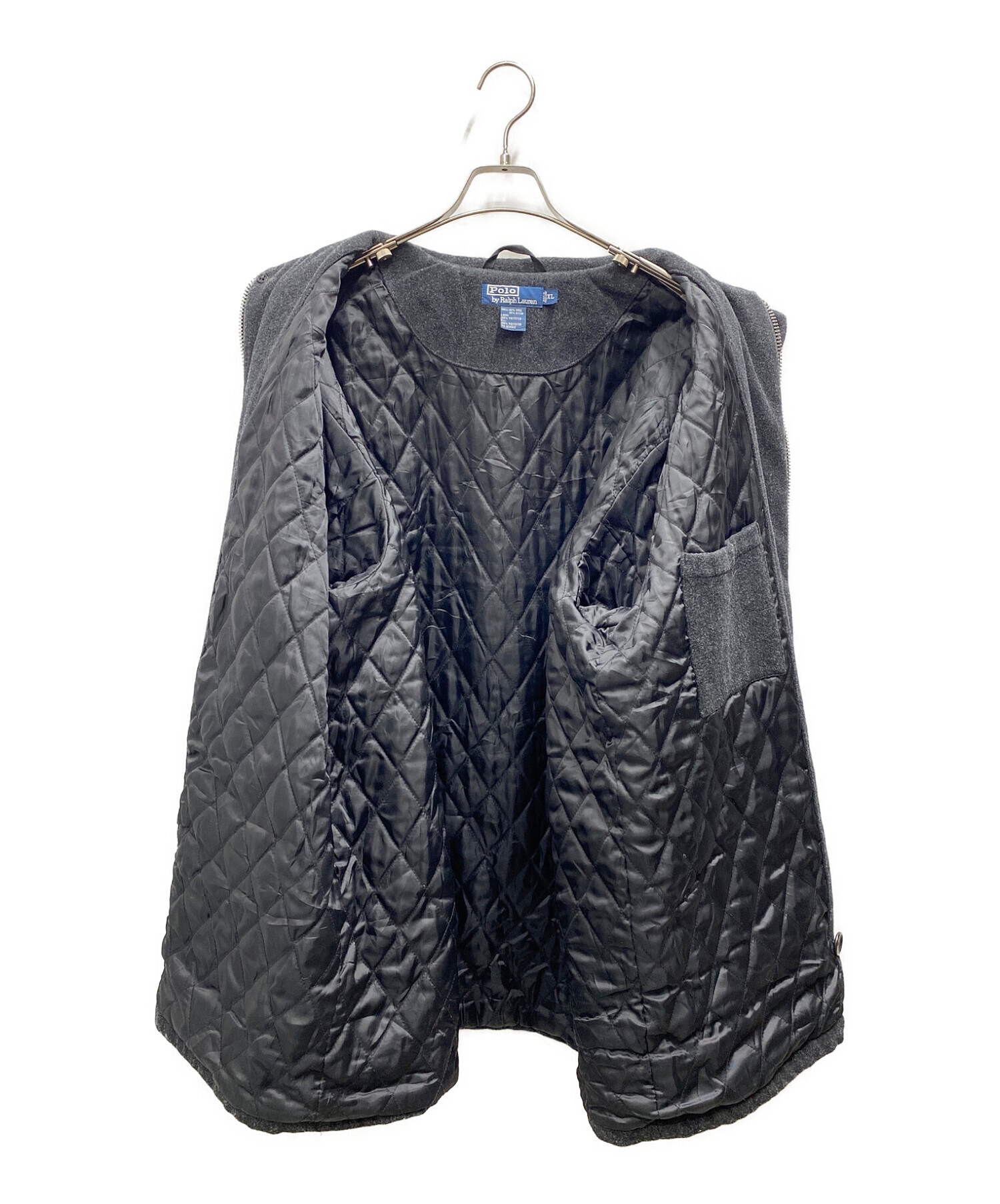 RALPH LAUREN (ラルフローレン) ウールジャケット グレー サイズ:XL
