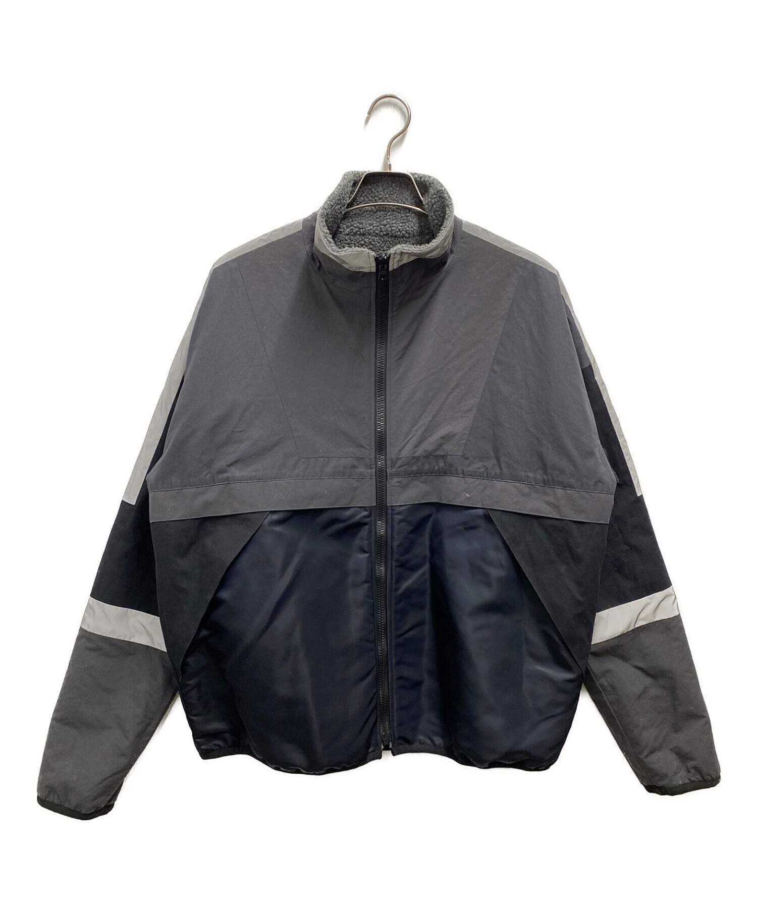 JOHN ELLIOTT (ジョン エリオット) REVERSIBLE SAIL JACKET グレー サイズ:記載無し