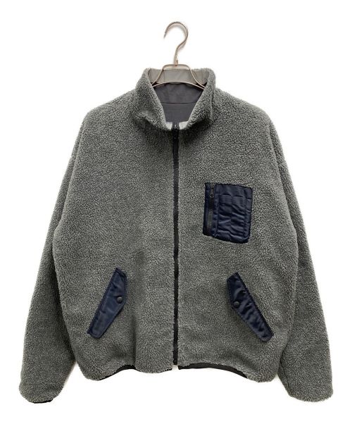 【中古・古着通販】JOHN ELLIOTT (ジョン エリオット) REVERSIBLE SAIL JACKET グレー  サイズ:記載無し｜ブランド・古着通販 トレファク公式【TREFAC FASHION】スマホサイト