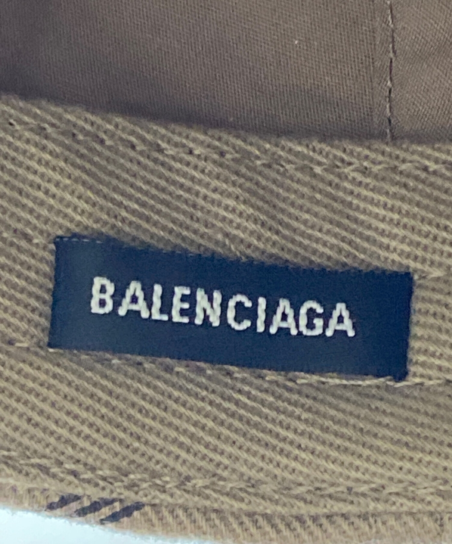 中古・古着通販】BALENCIAGA (バレンシアガ) BBロゴベースボールキャップ ブラウン サイズ:L｜ブランド・古着通販  トレファク公式【TREFAC FASHION】スマホサイト