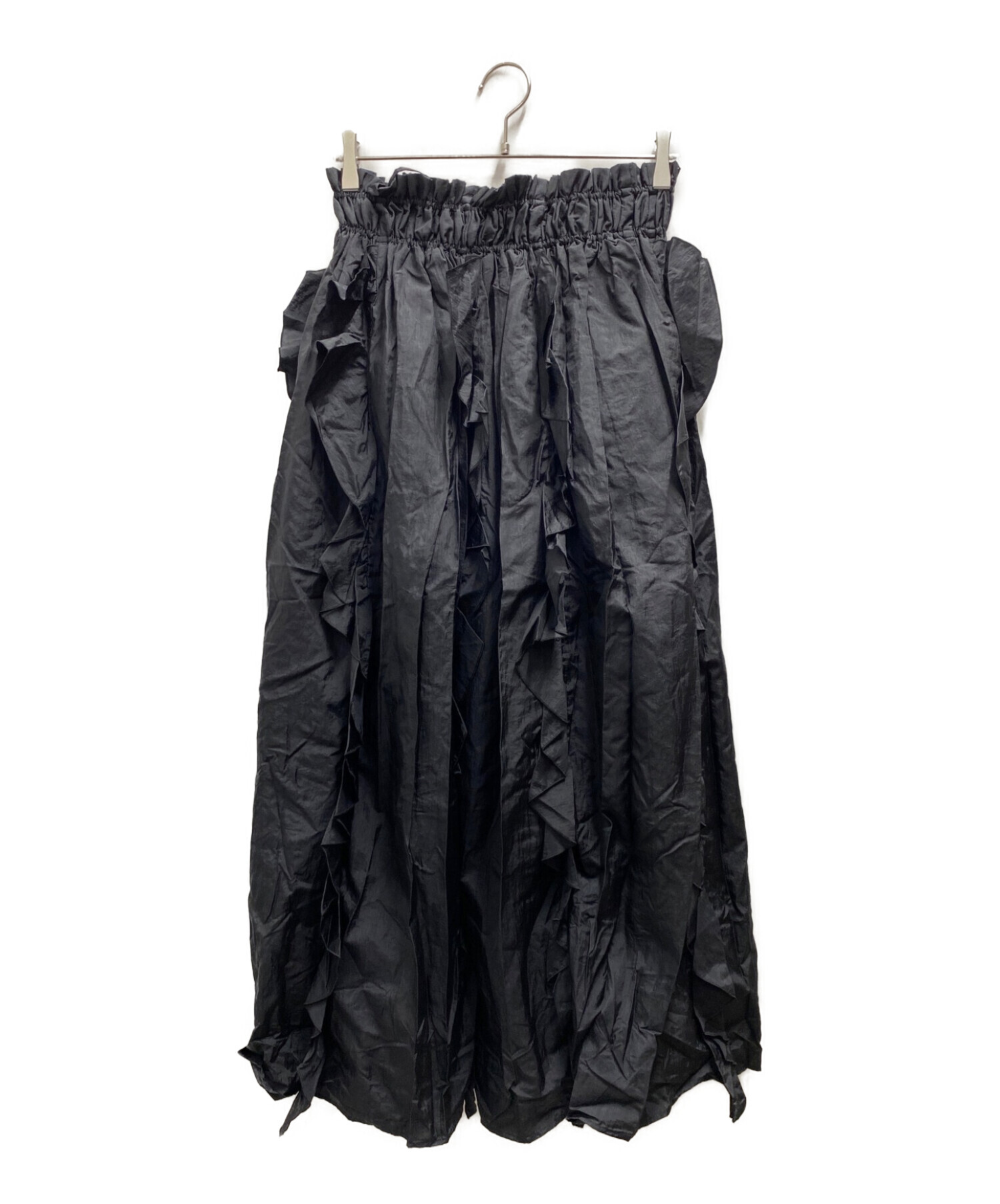 COEL (コエル) フリルサス付きスカート ブラック サイズ:38