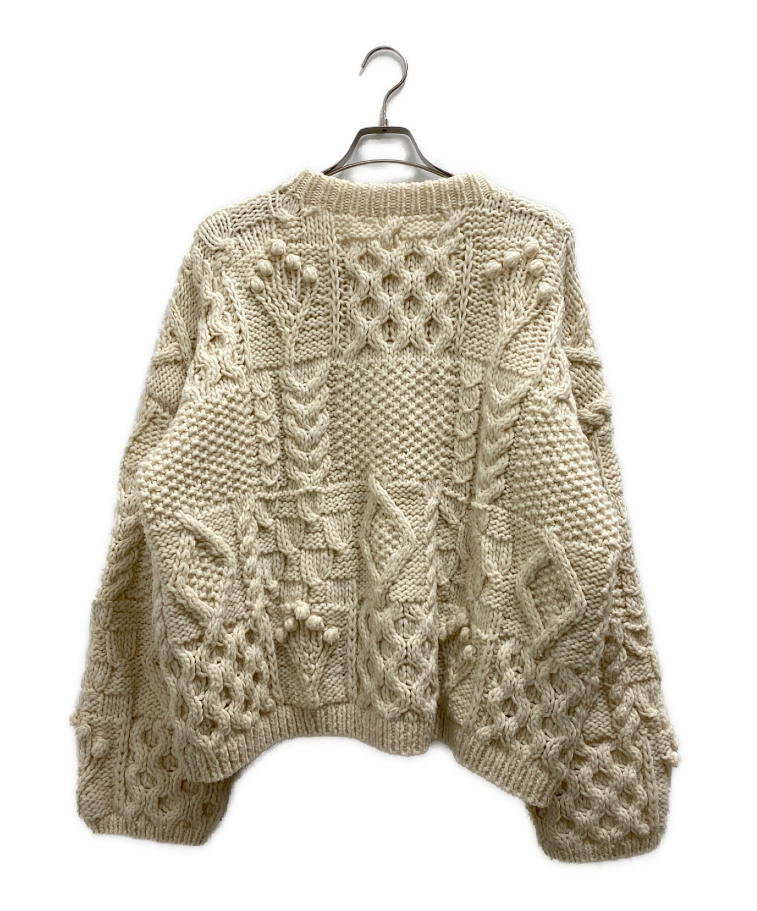 中古・古着通販】TODAYFUL (トゥデイフル) Pattern Hand Knit ベージュ