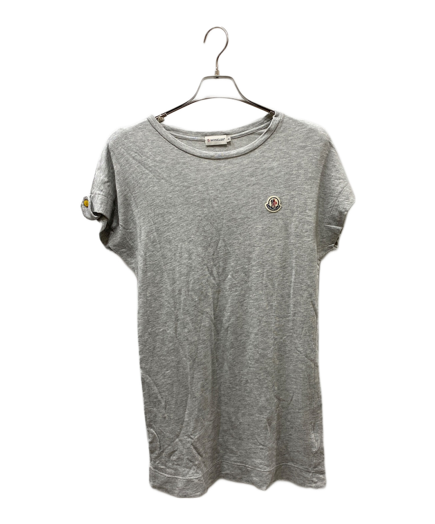 中古・古着通販】MONCLER (モンクレール) ノースリーブTシャツ グレー 