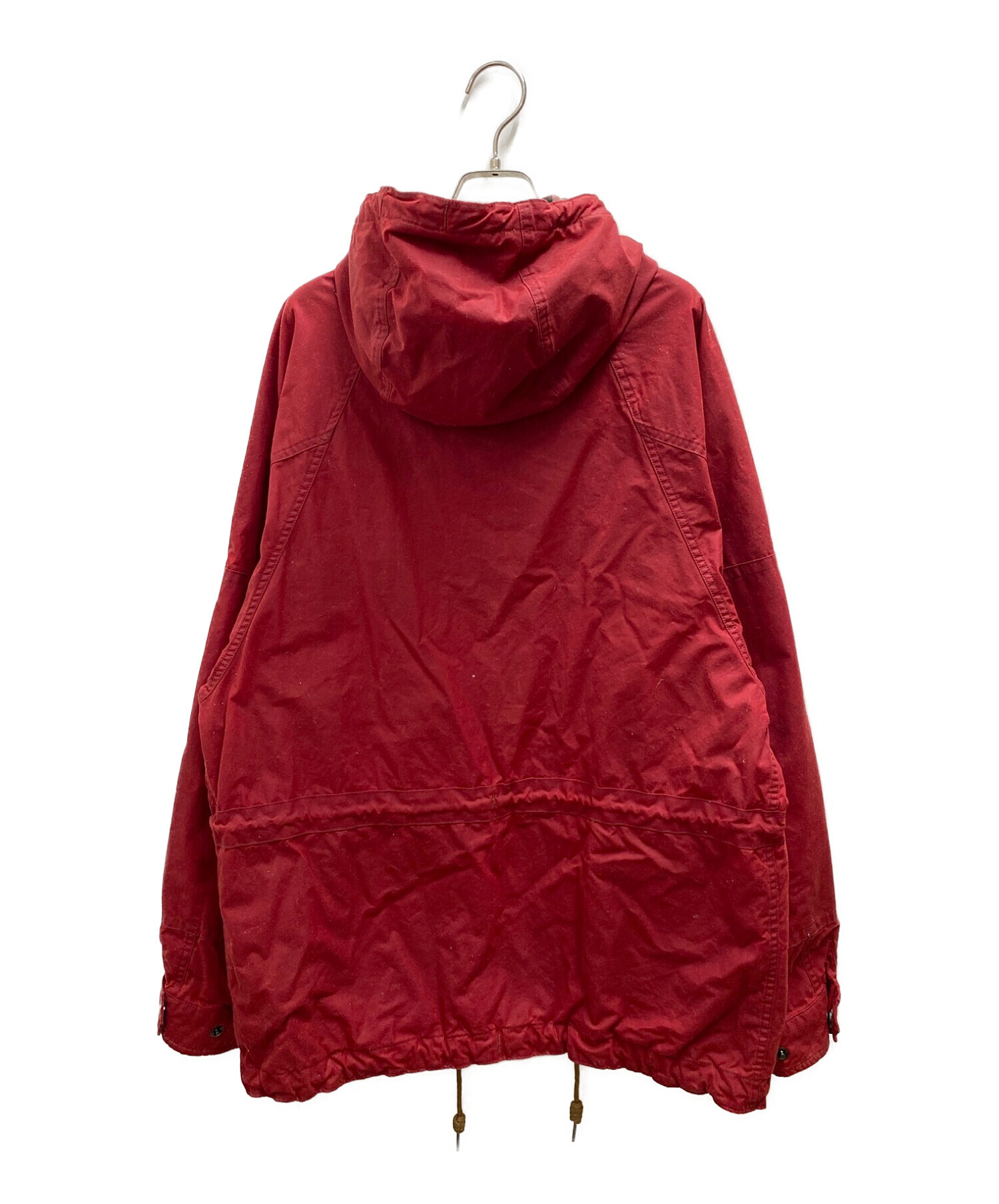 RRL (ダブルアールエル) Oilcloth Hooded Jacket レッド サイズ:S