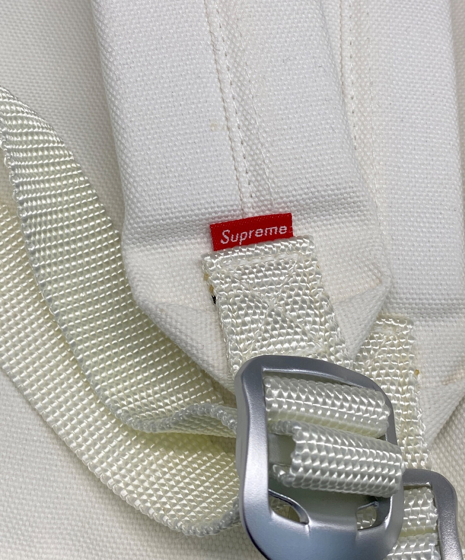 中古・古着通販】Supreme (シュプリーム) Canvas Backpack ホワイト