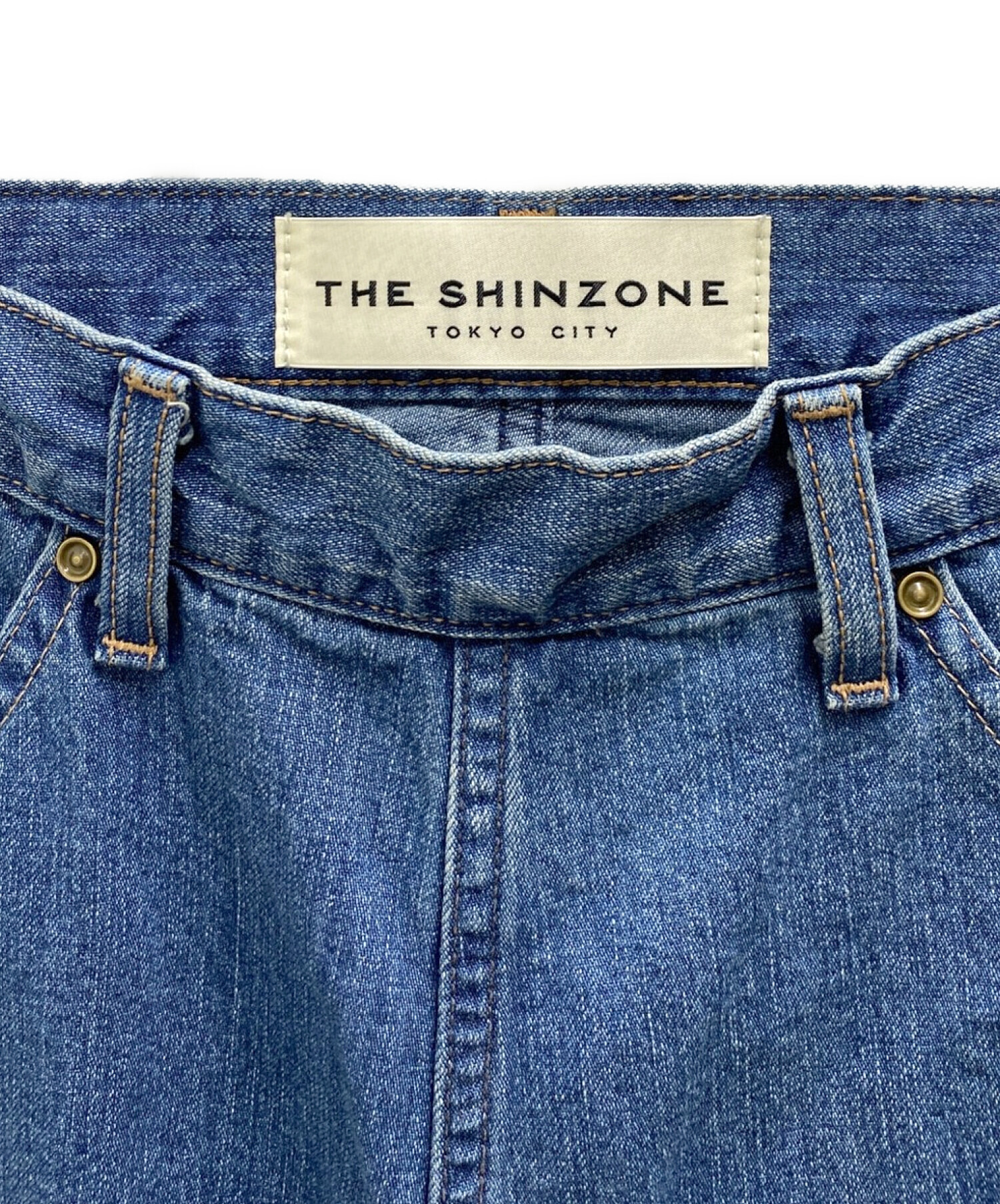 THE SHINZONE (ザ シンゾーン) RANCH PANTS インディゴ サイズ:34