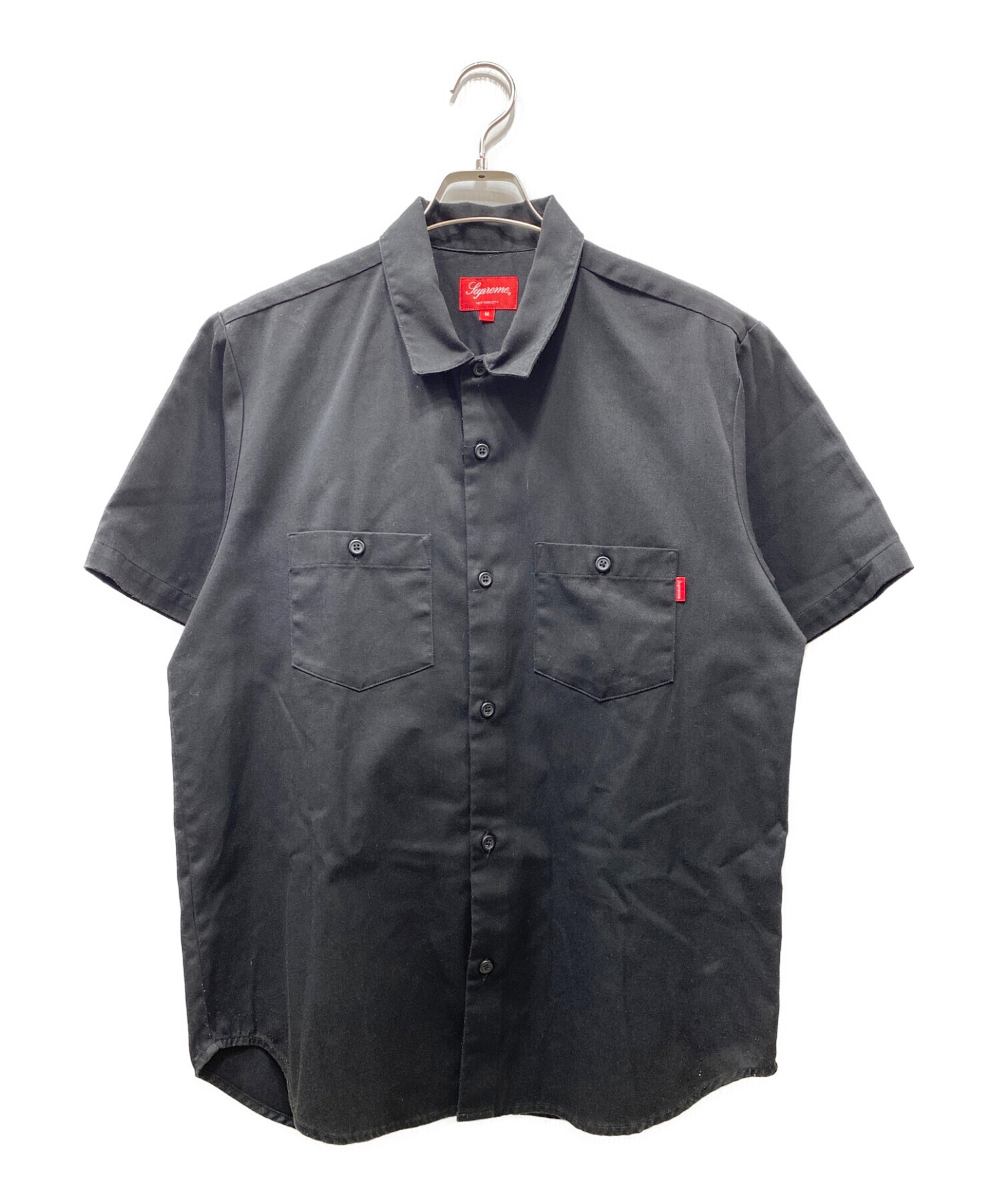 SUPREME (シュプリーム) Michael Jackson S/S Work Shirt ブラック サイズ:M