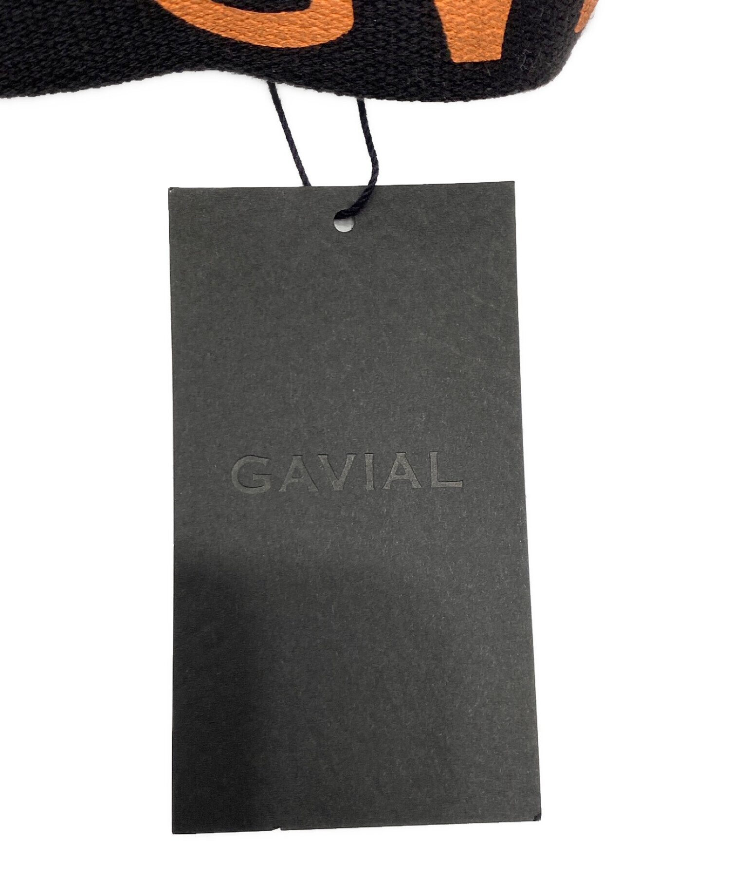 GAVIAL (ガヴィル) canvas shoulder bag グレー