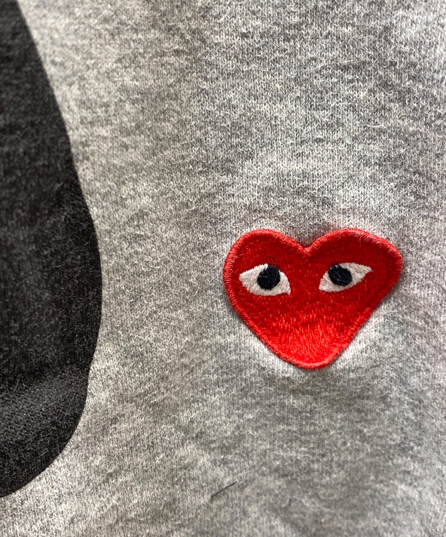 PLAY COMME des GARCONS (プレイ コムデギャルソン) NIKE (ナイキ) コラボプルオーバーパーカー グレー サイズ:XL