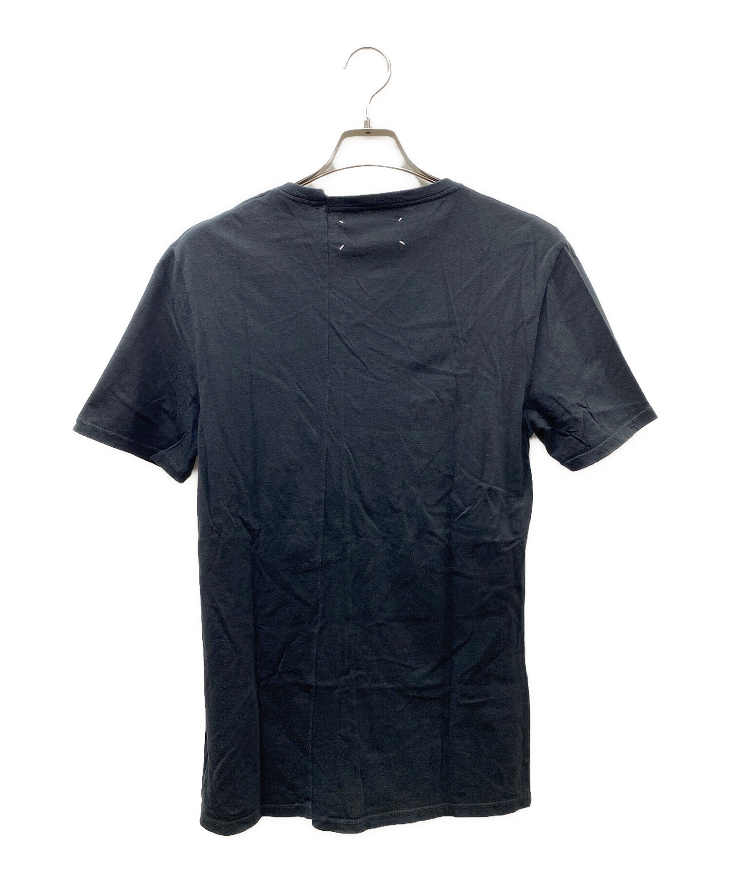 Maison Margiela 10 (メゾンマルジェラ 10) ポケットTシャツ ブラック サイズ:４８