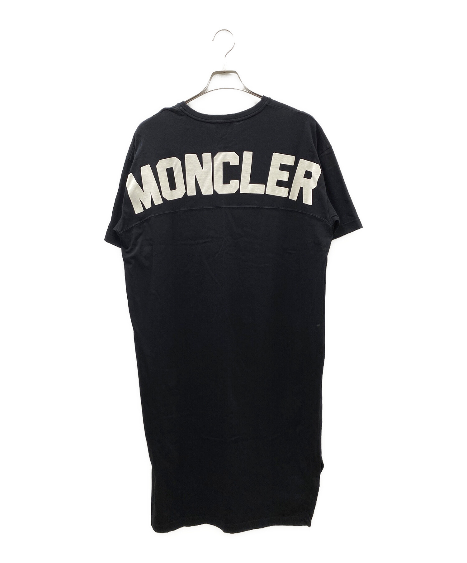 MONCLER (モンクレール) カットソーワンピース ブラック サイズ:S