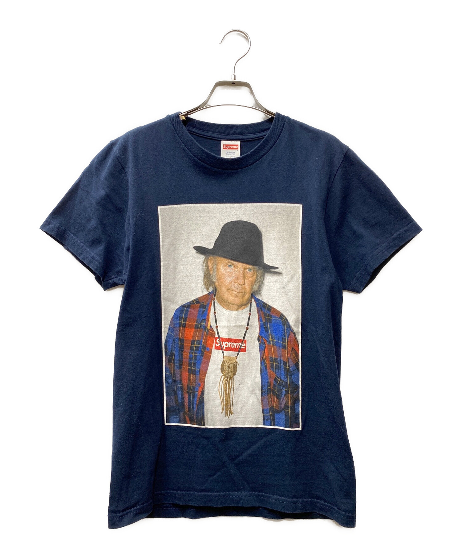 中古・古着通販】SUPREME (シュプリーム) Neil Young Tee ネイビー ...