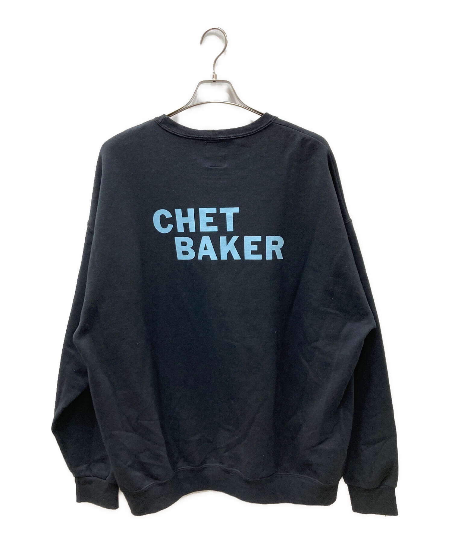 中古・古着通販】CHEAT BAKER (チェットベイカー) WACKO MARIA (ワコマリア) プリントスウェット ブラック  サイズ:2XL｜ブランド・古着通販 トレファク公式【TREFAC FASHION】スマホサイト