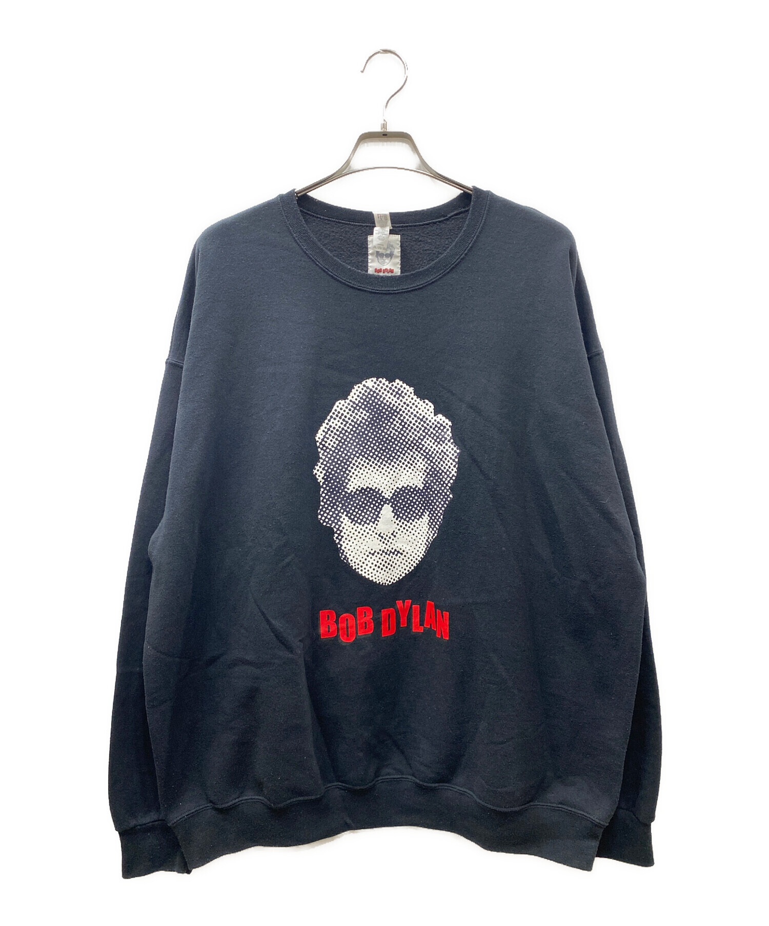 BOB DYLAN (ボブ・ディラン) WACKO MARIA (ワコマリア) プリントスウェット ブラック サイズ:2XL