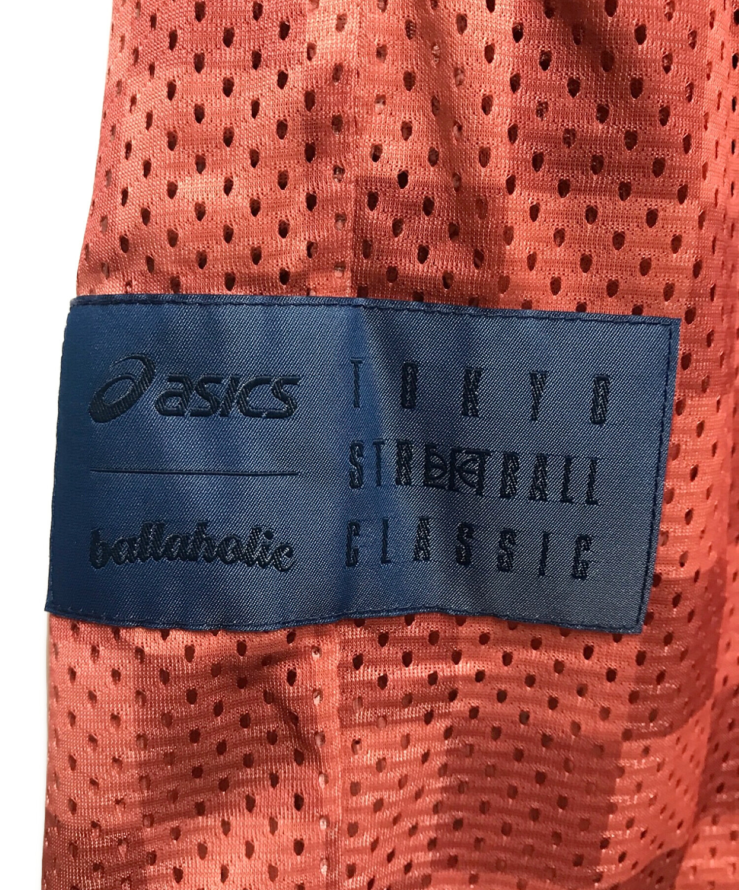 ballaholic (ボーラホリック) asics (アシックス) コラボhゲームパンツ ピンク サイズ:M