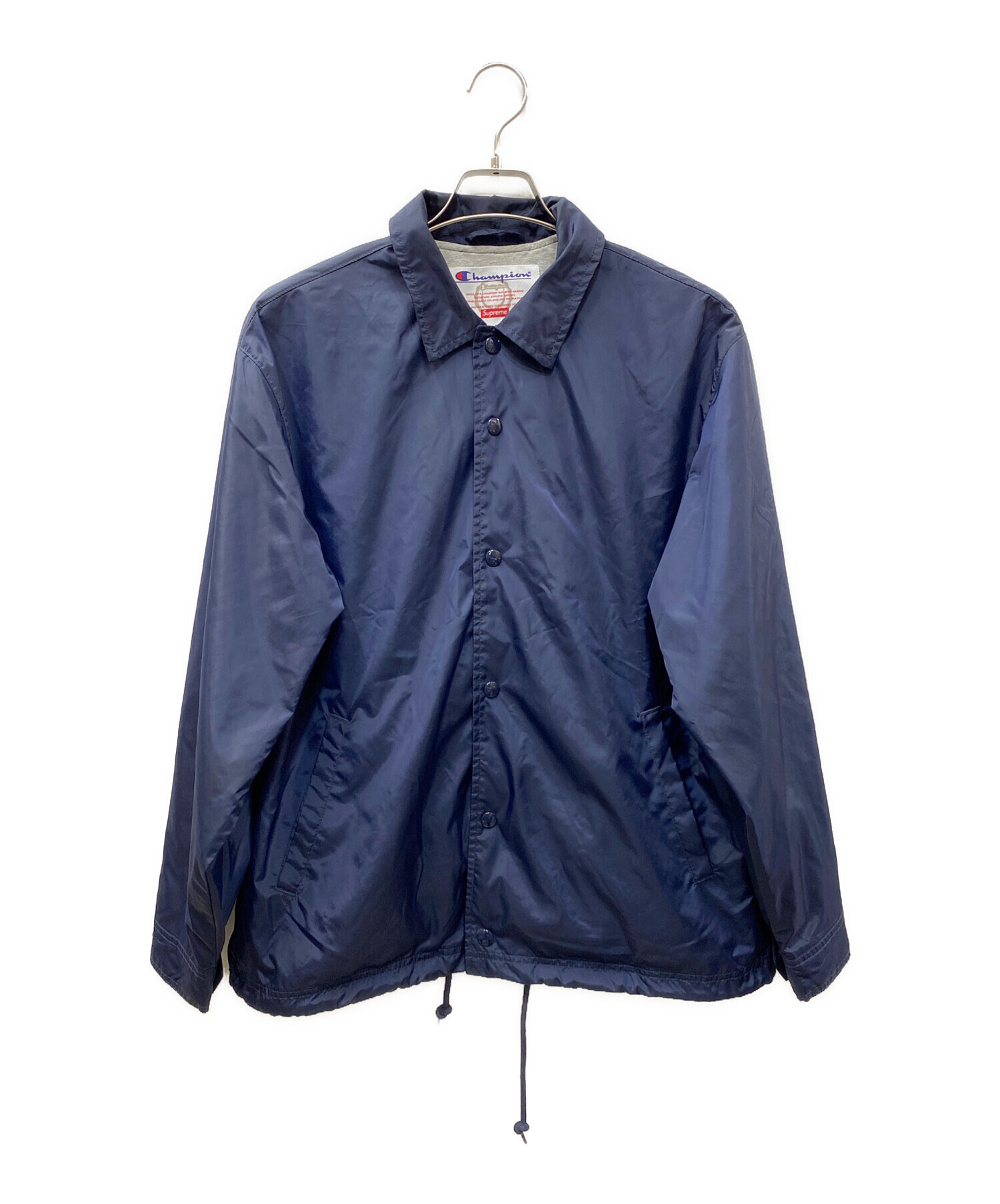 Supreme (シュプリーム) Champion (チャンピオン) 24SS Coaches Jacket コーチジャケット ネイビー サイズ:M