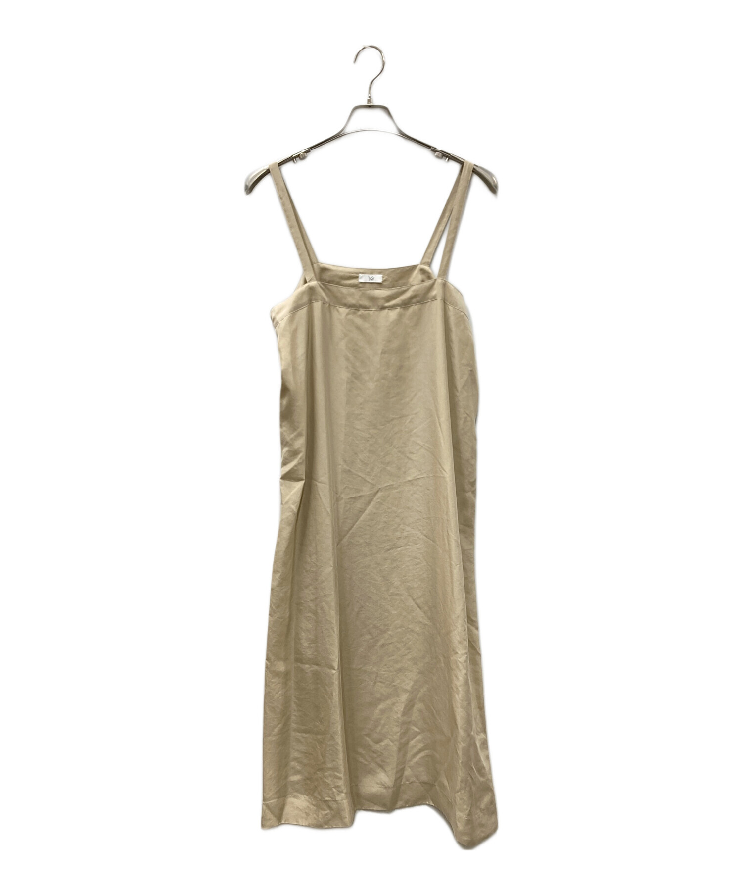 yoli (ヨリ) silk strap onepiece シルクキャミソールワンピース ベージュ サイズ:SIZE 2