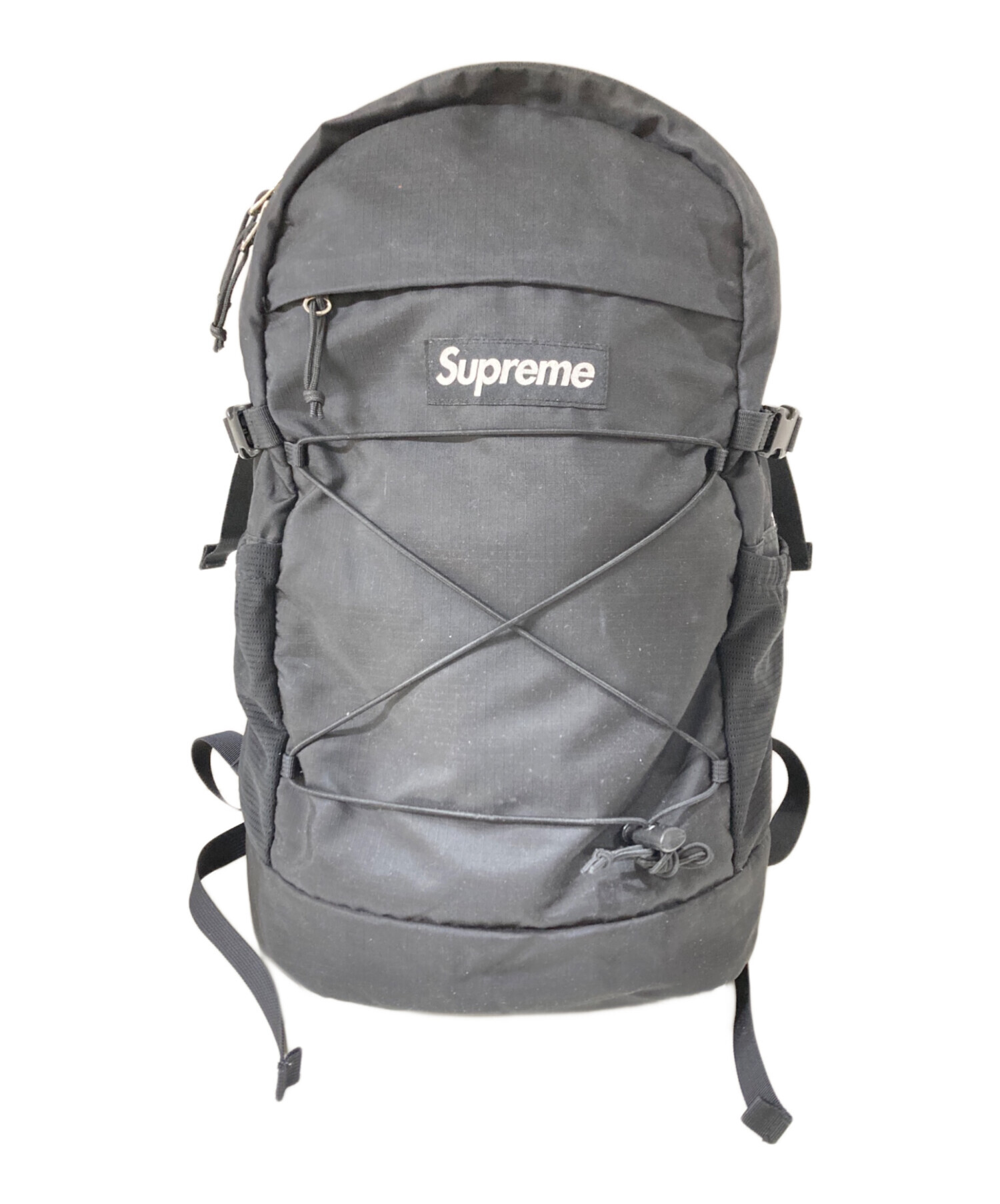 SUPREME (シュプリーム) 16SS 210 Denier Cordura Backpack バックパック ブラック