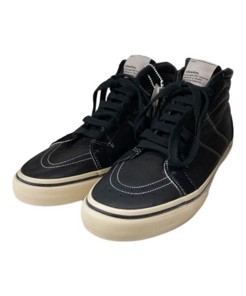 【中古・古着通販】VISVIM (ビズビム) LOGAN MID ELK エルクレザーハイカットスニーカー ブラック  サイズ:9.5｜ブランド・古着通販 トレファク公式【TREFAC FASHION】スマホサイト