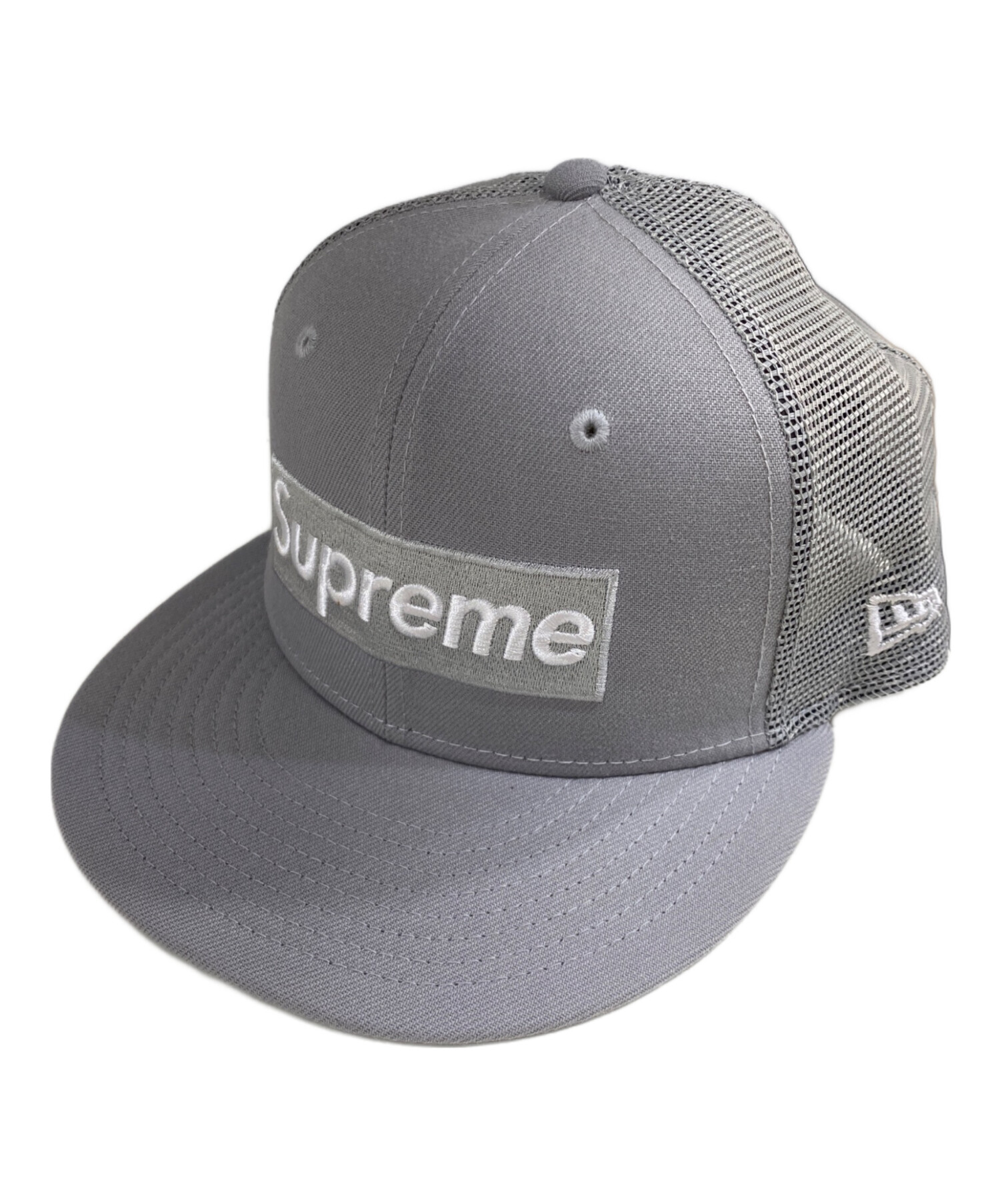 中古・古着通販】Supreme (シュプリーム) New Era (ニューエラ) 24SS Supreme Box Logo Mesh Back  New Era Grey メッシュジャージ メッシュキャップ ブラウン サイズ:7 4/3｜ブランド・古着通販 トレファク公式【TREFAC  FASHION】スマホサイト