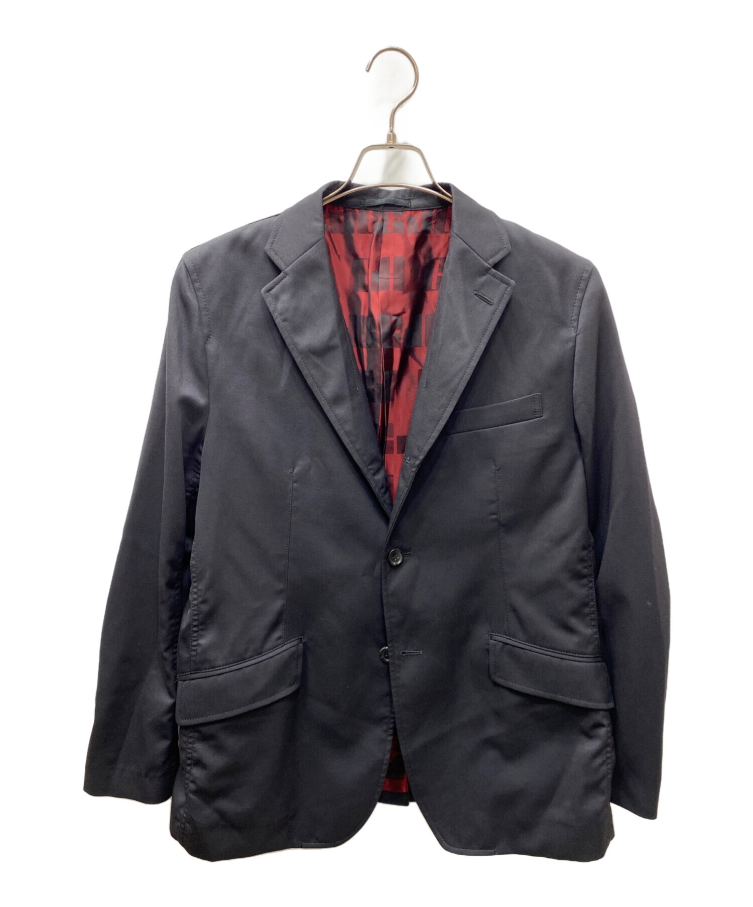 中古・古着通販】COMME des GARCONS HOMME PLUS (コムデギャルソンオムプリュス) テーラードジャケット ブラック  サイズ:S｜ブランド・古着通販 トレファク公式【TREFAC FASHION】スマホサイト