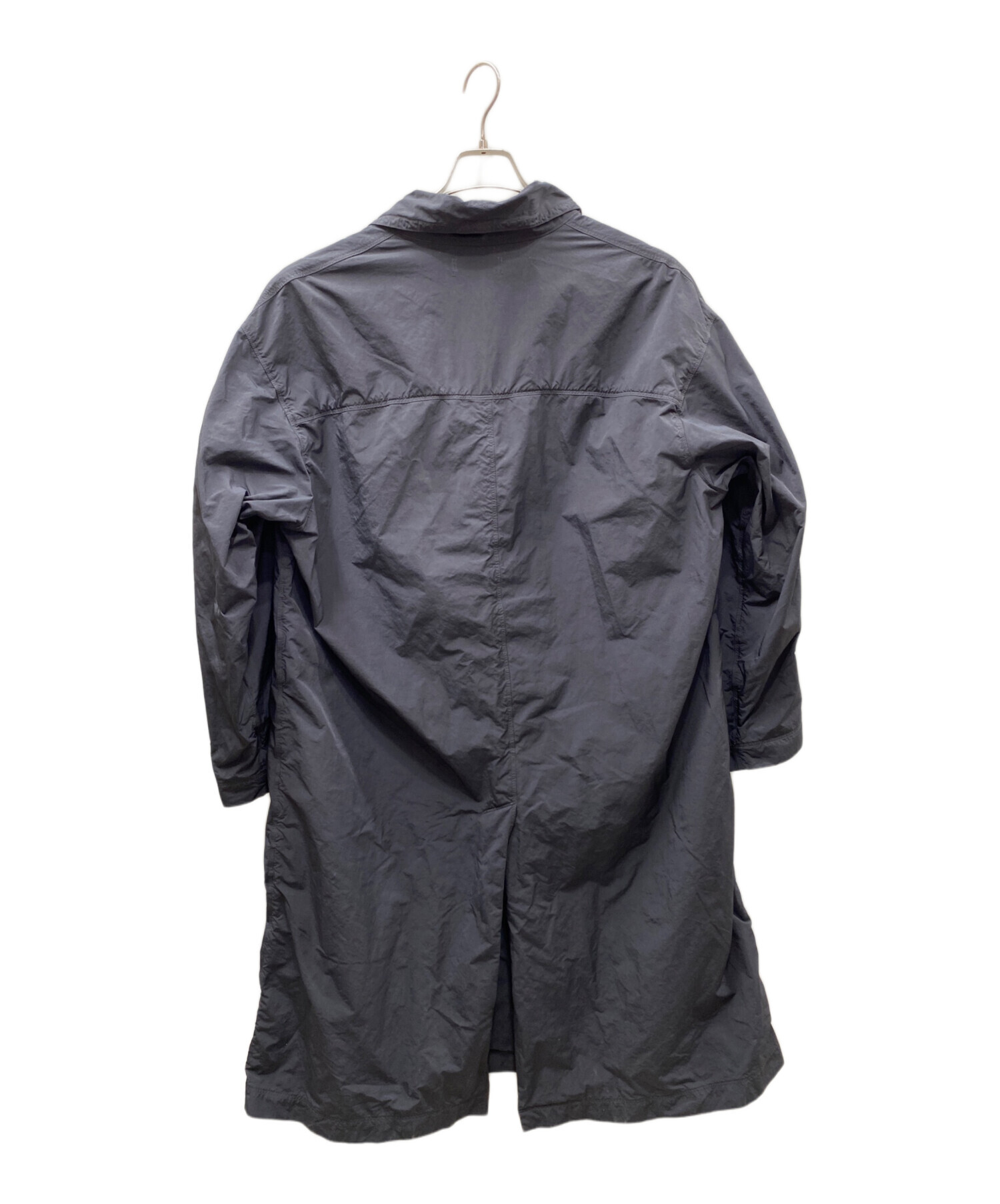 Graphpaper (グラフペーパー) Garment Dyed Shop Coat ブラック サイズ:2