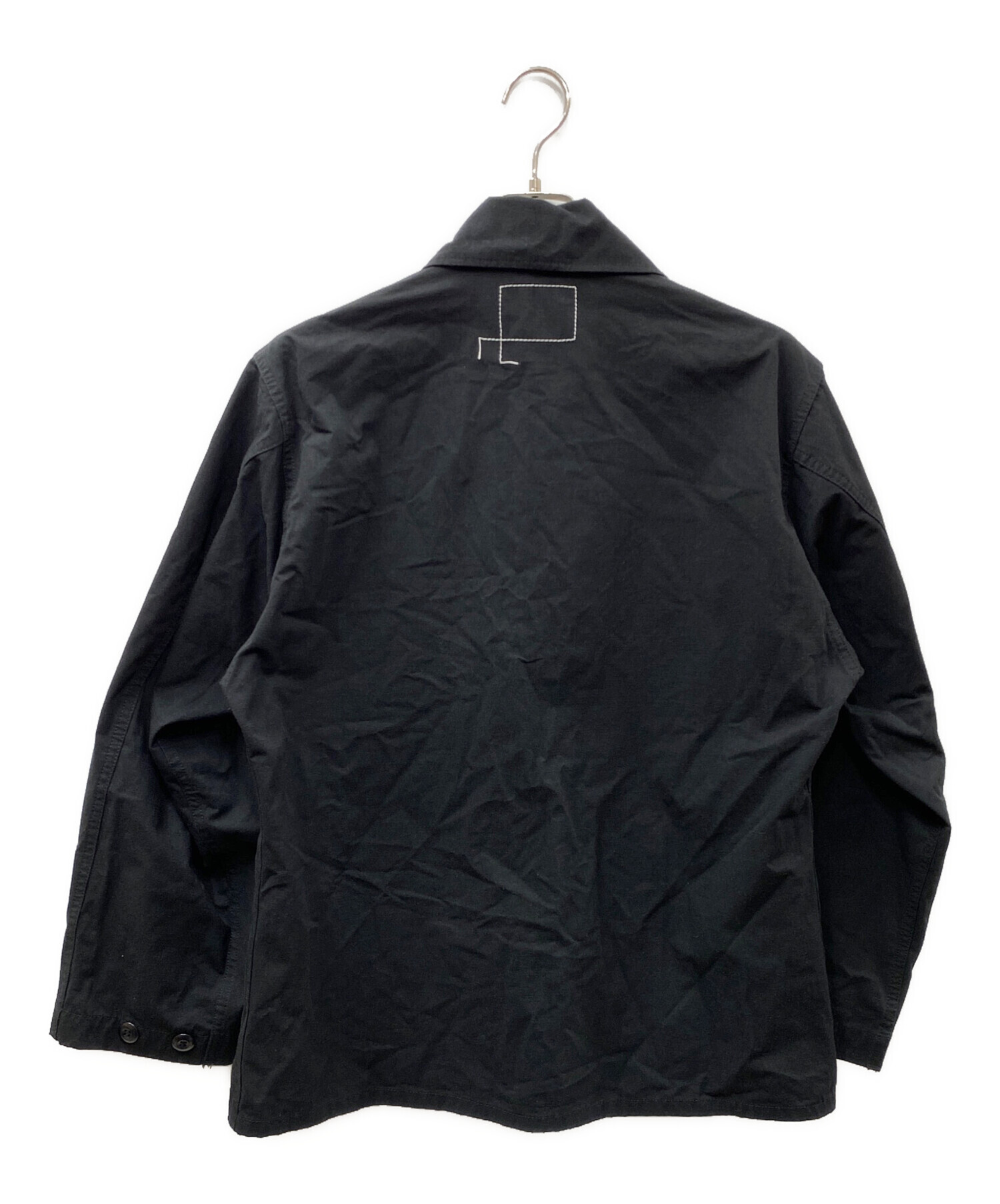 中古・古着通販】WTAPS (ダブルタップス) WMILL-LS 01 SHIRT.NYCO.RIPSTOP リップストップミリタリーシャツジャケット  ブラック サイズ:2｜ブランド・古着通販 トレファク公式【TREFAC FASHION】スマホサイト