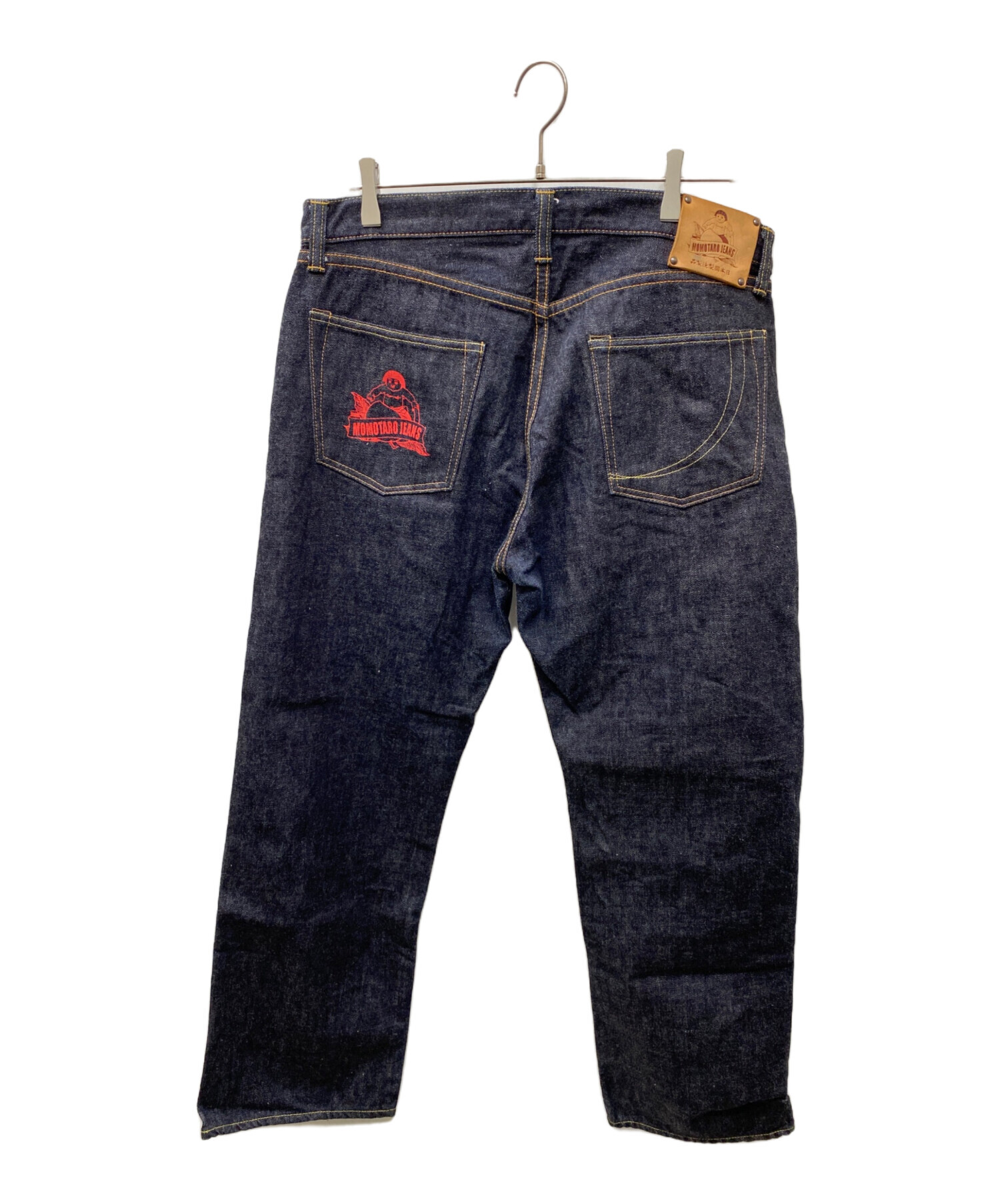 中古・古着通販】MOMOTARO JEANS (桃太郎ジーンズ) 銅丹特濃クラシックストレート ジッパーフライ デニムパンツ ネイビー サイズ:W32｜ブランド・古着通販  トレファク公式【TREFAC FASHION】スマホサイト