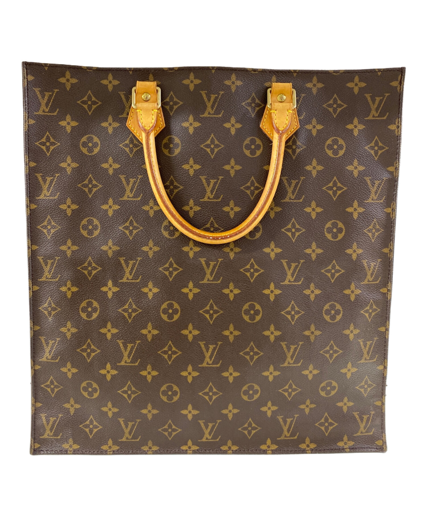 中古・古着通販】LOUIS VUITTON (ルイ ヴィトン) サックプラ トートバッグ ブラウン｜ブランド・古着通販 トレファク公式【TREFAC  FASHION】スマホサイト