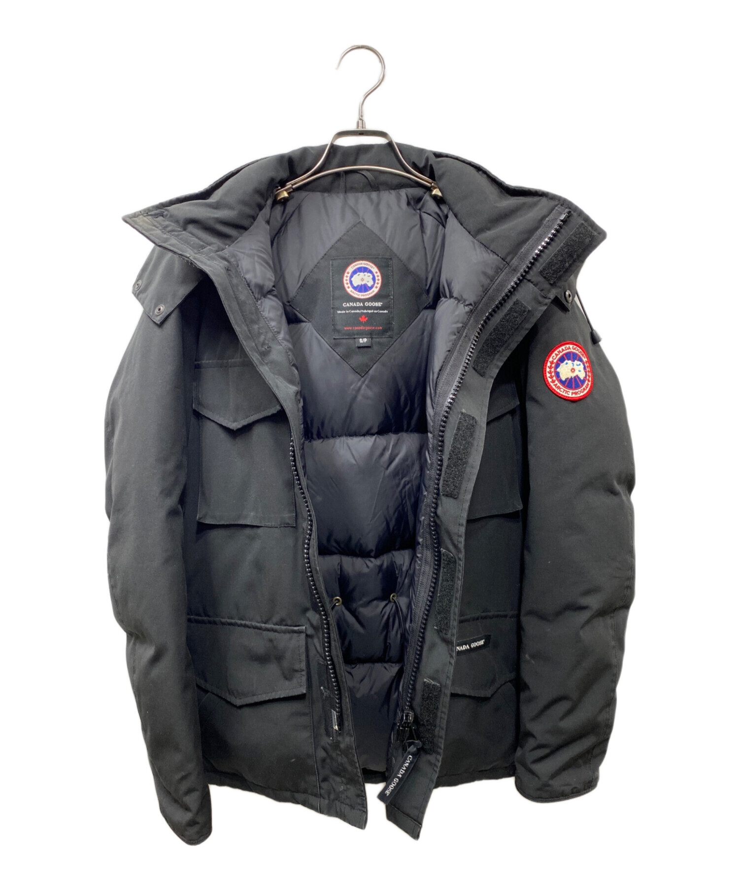 中古・古着通販】CANADA GOOSE (カナダグース) KAMLOOPS ダウンジャケット ブラック サイズ:S｜ブランド・古着通販  トレファク公式【TREFAC FASHION】スマホサイト