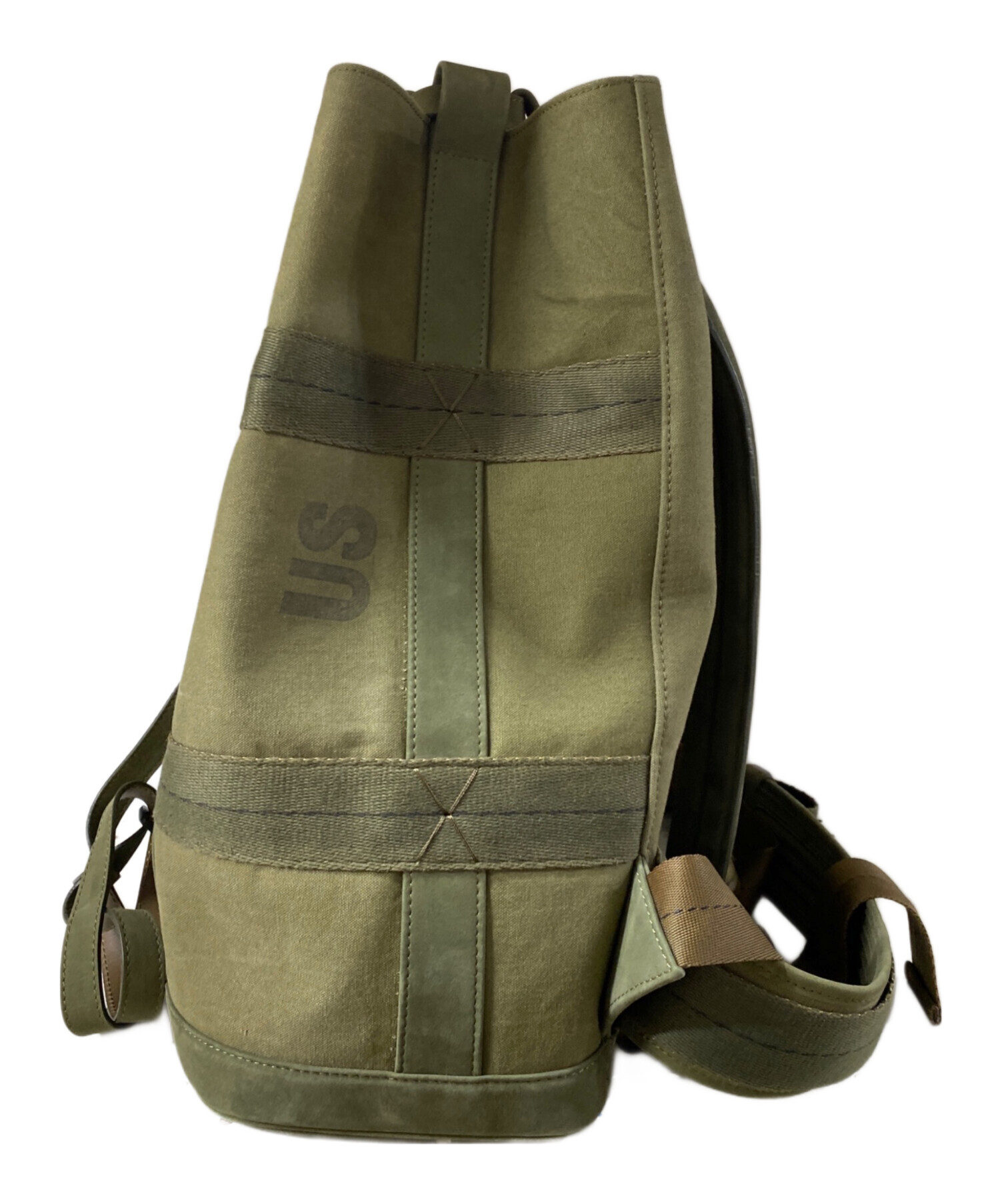 中古・古着通販】READYMADE (レディメイド) STAR WARS (スターウォーズ) US ARMY DUFFLE BAG コラボ ミリタリー バックパック オリーブ サイズ:OneSize｜ブランド・古着通販 トレファク公式【TREFAC FASHION】スマホサイト